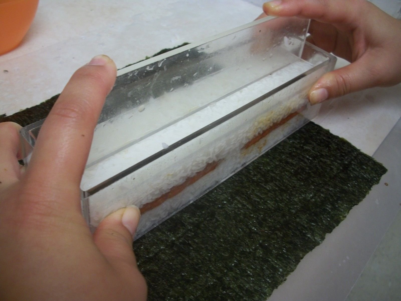 Azm Displays Blue Large Musubi Sushi Maker Mold Non Stick