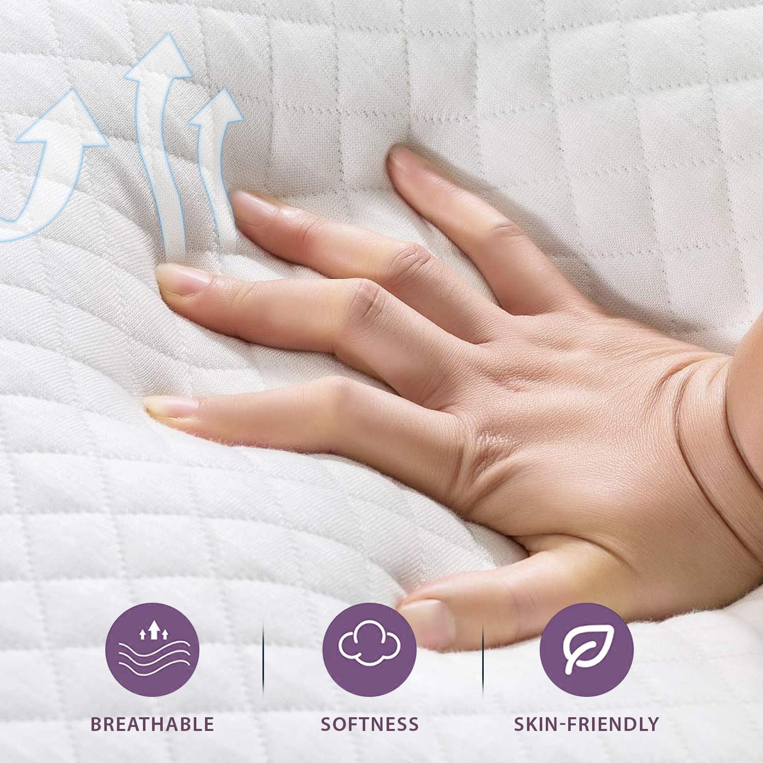 PayLessHere 5 Inch Full Gel Memory Foam Mattress Fiberglass Free/CertiPUR-US Certified/Bed-in-a-Box/Cool Sleep & Comfy Support