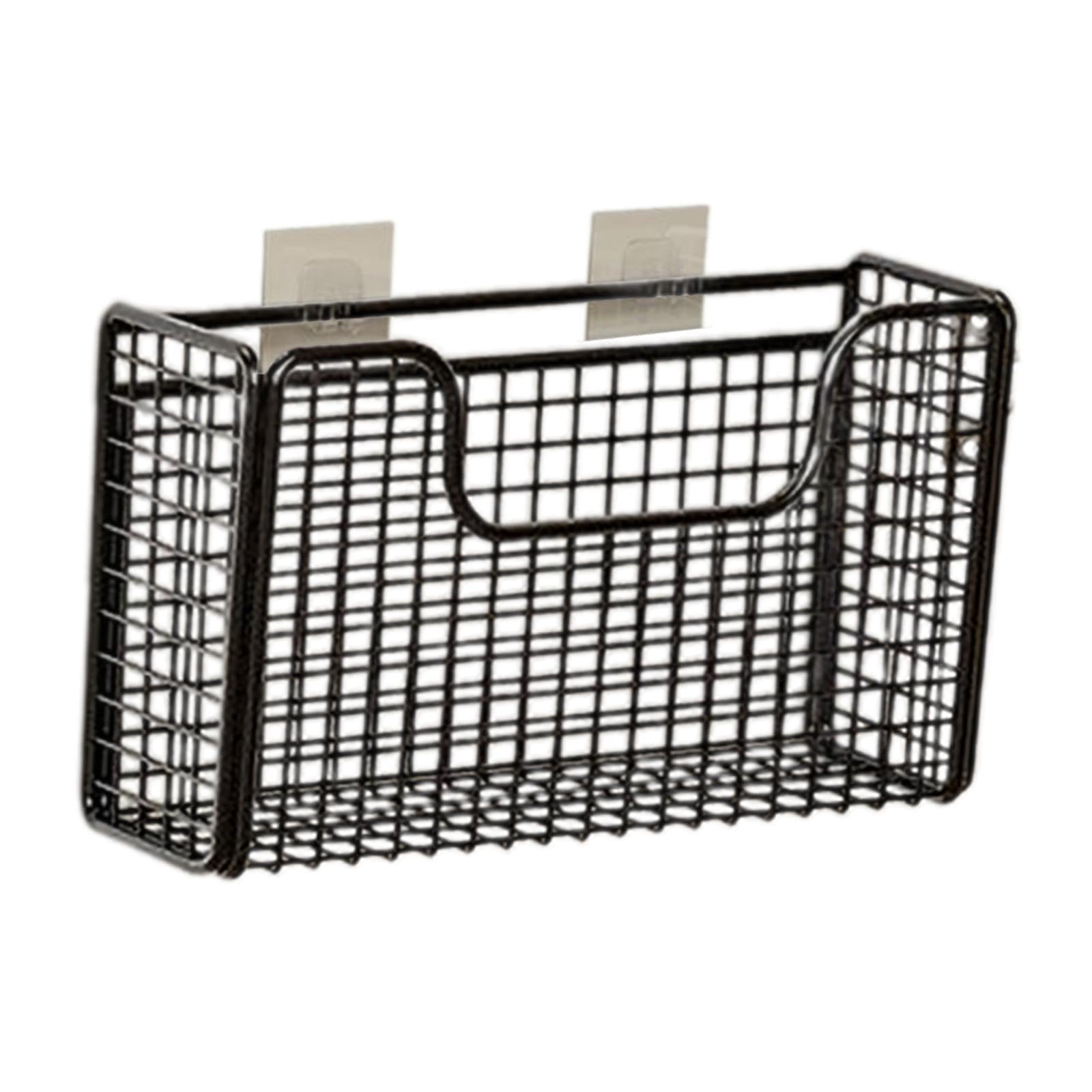 Zoomella Kitchen Cabinet Door Organizer Pantry Organizer Rack For Home Bedroom Pantry Black L|Racks & Holders| Racks & Holders