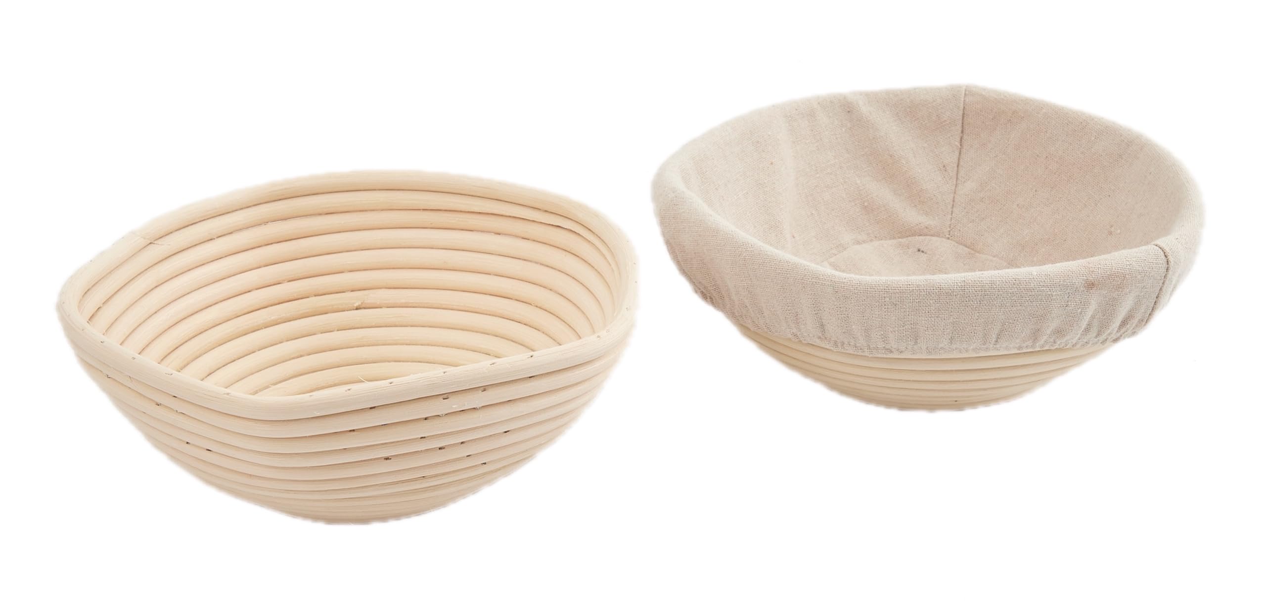 Bread Proofing Star Basket Sourdough Starter Kit - Rattan Banneton Bowl for Baking Star-Shaped Bread- Gift Set