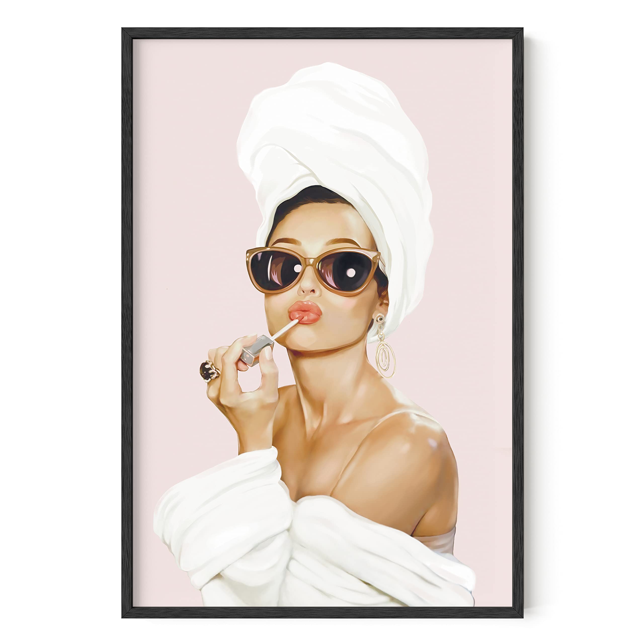 Haus And Hues Audrey Hepburn Wall Art - Audrey Hepburn Poster, Hollywood Wall Art Decor, Audrey Hepburn Pictures For Wall, Vanit