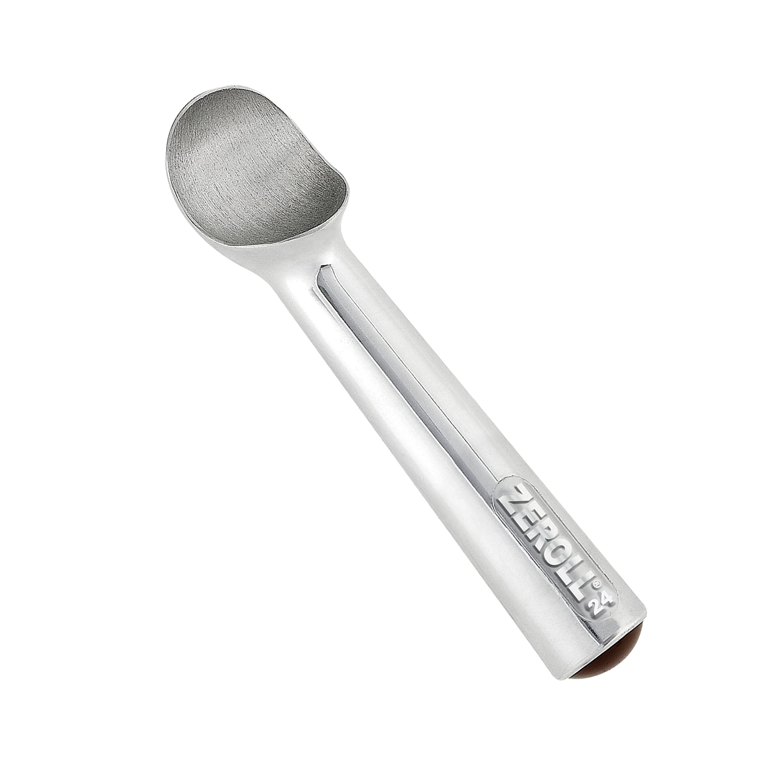 Zeroll Original Ice Cream Scoop - Unique Liquid Filled Handle, Aluminum, Ounce, Silver, Model 1024, Easy Release, Made in USA