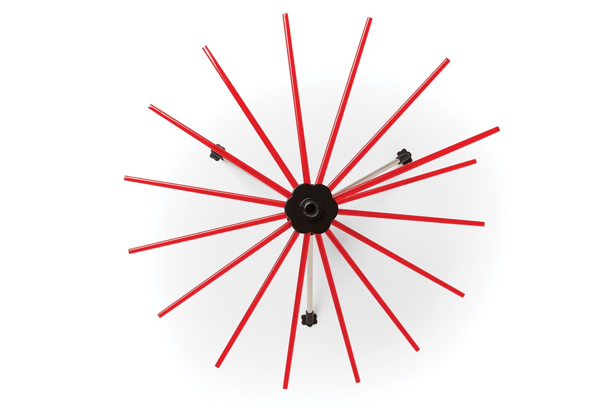 Fox Run Collapsible Pasta Drying Rack, 185 Inches, Red