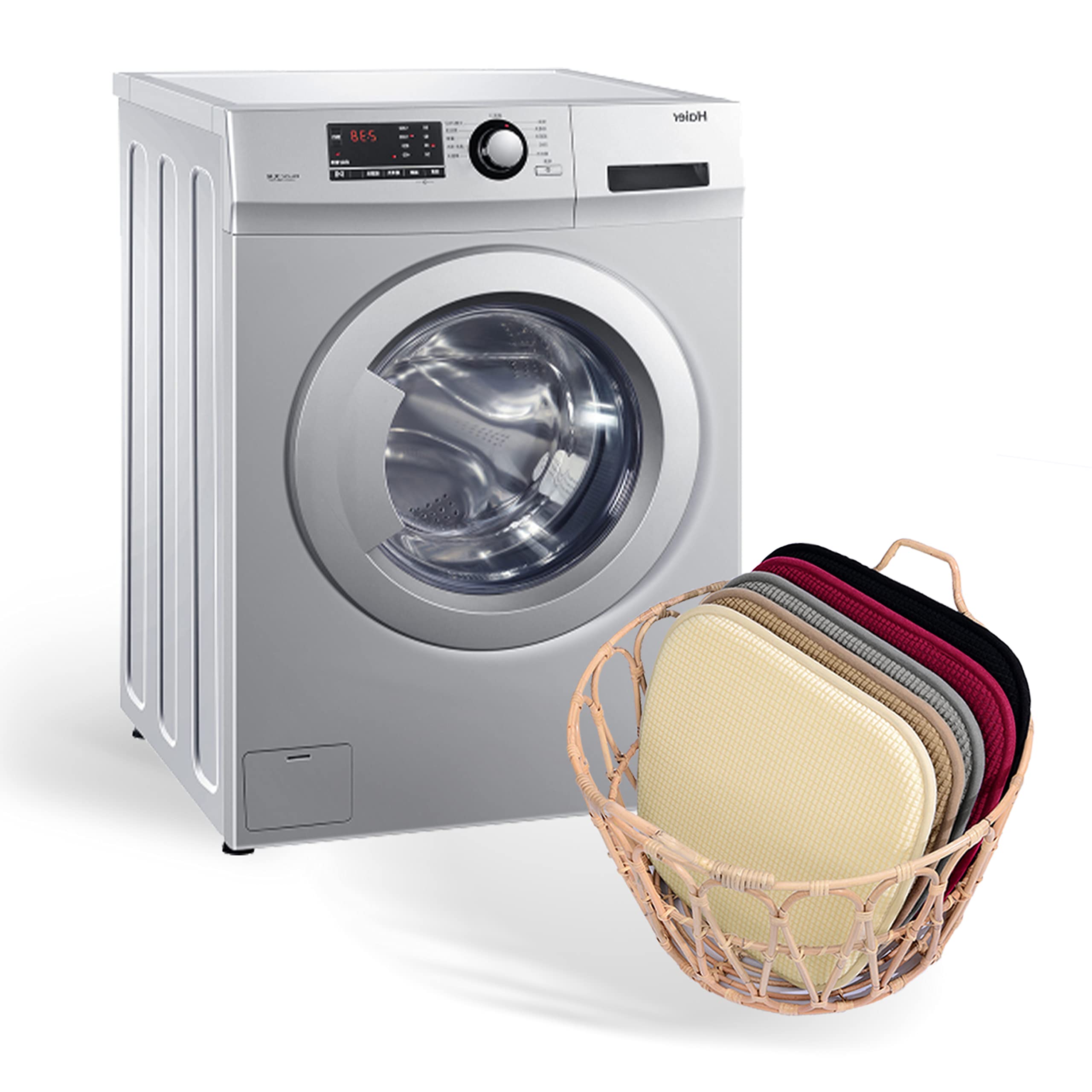 Shinnwa Dining Chair Cushions For Indoor Room Kitchen Metal Chairs Non Slip Seat Cushion Pads With U-Shaped Foam Pad And Plaid V