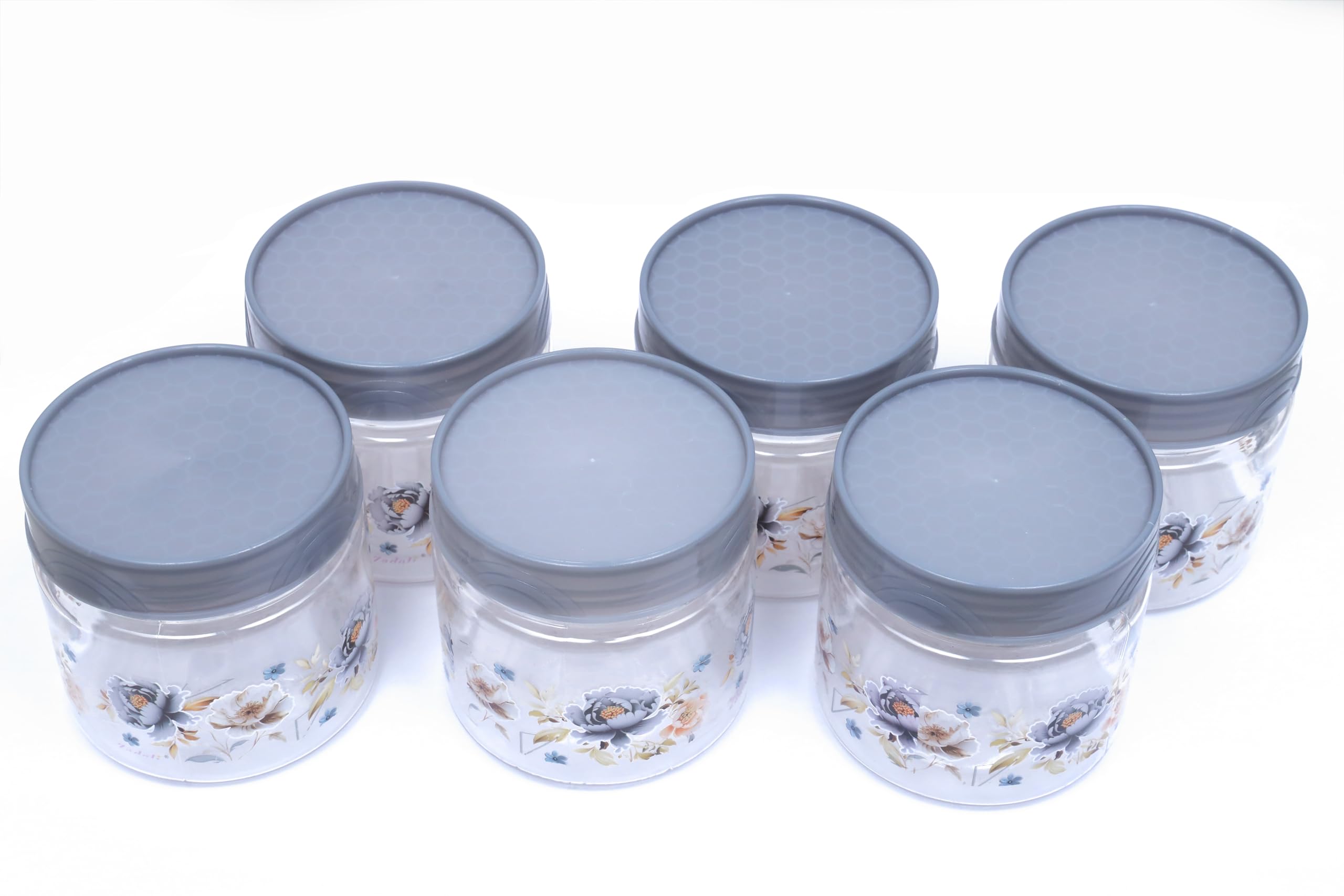 Vristo Airtight Container Set, Plastic Container For Kitchen Storage Set, Small Spice And Grocery Storage Jar Box With Spoon, Ma