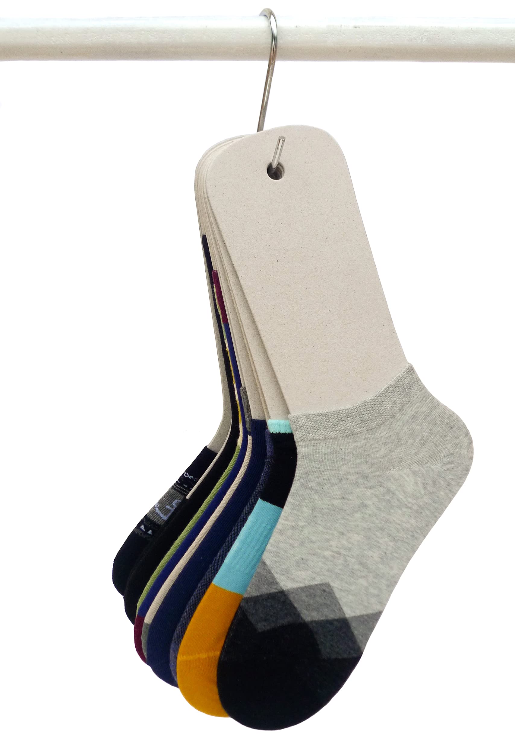 TATYZ Cardboard Sock Inserts Form Blockers, Sock Shaper and Organizer for Storage or Display - 10 PCS (Medium)