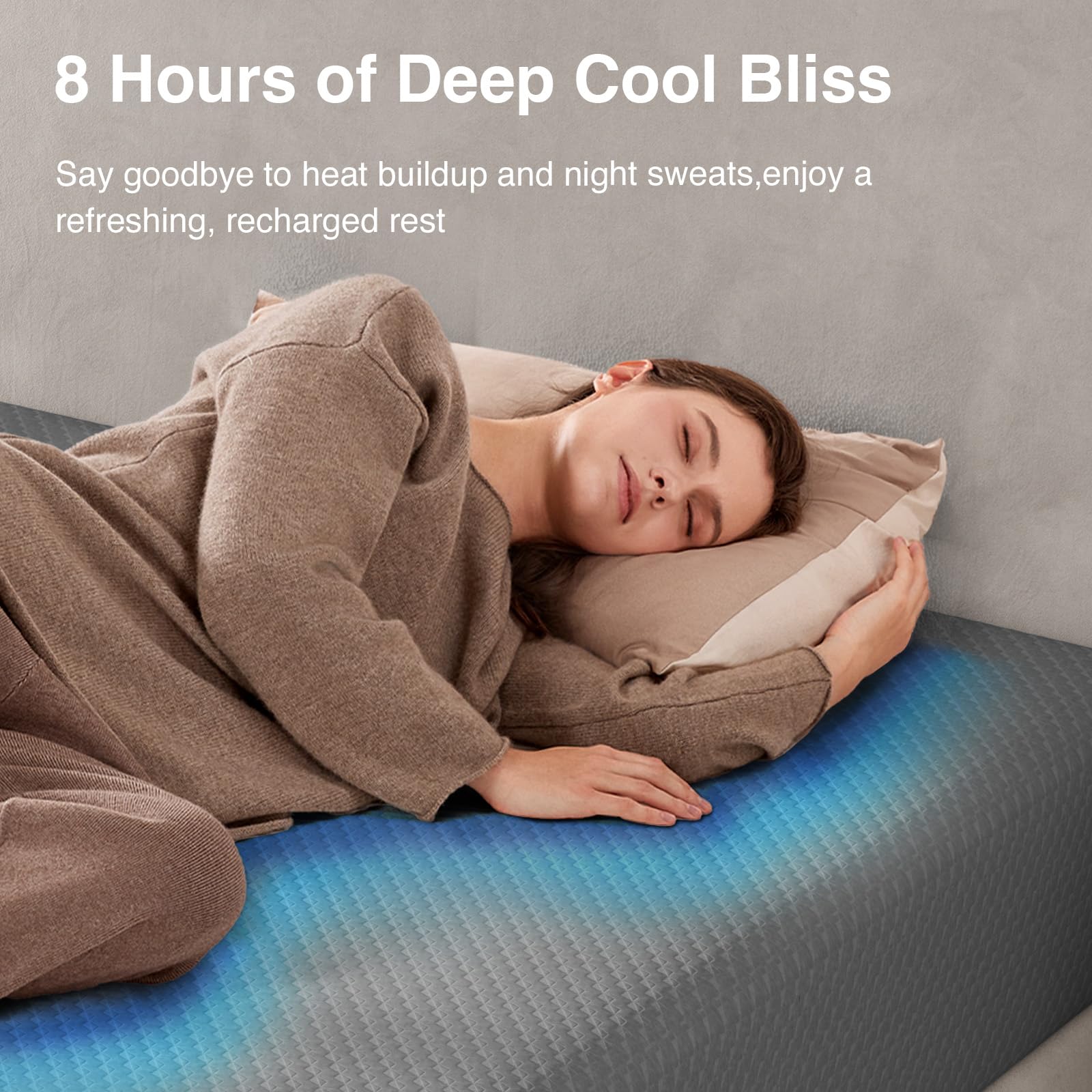 Novilla Queen Mattress 12 Inch, Queen Memory Foam Mattress for Cool Night Sleep & Pressure Relief, Thermally Balanced Foam Mattr