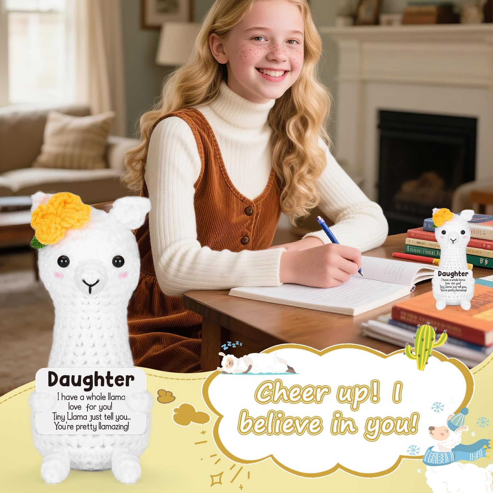 Christmas Daughter Gifts, Stocking Stuffers Birthday Gifts for Daughter Teens from Mom Dad, Best Bonus Step Daughter in Law Girl
