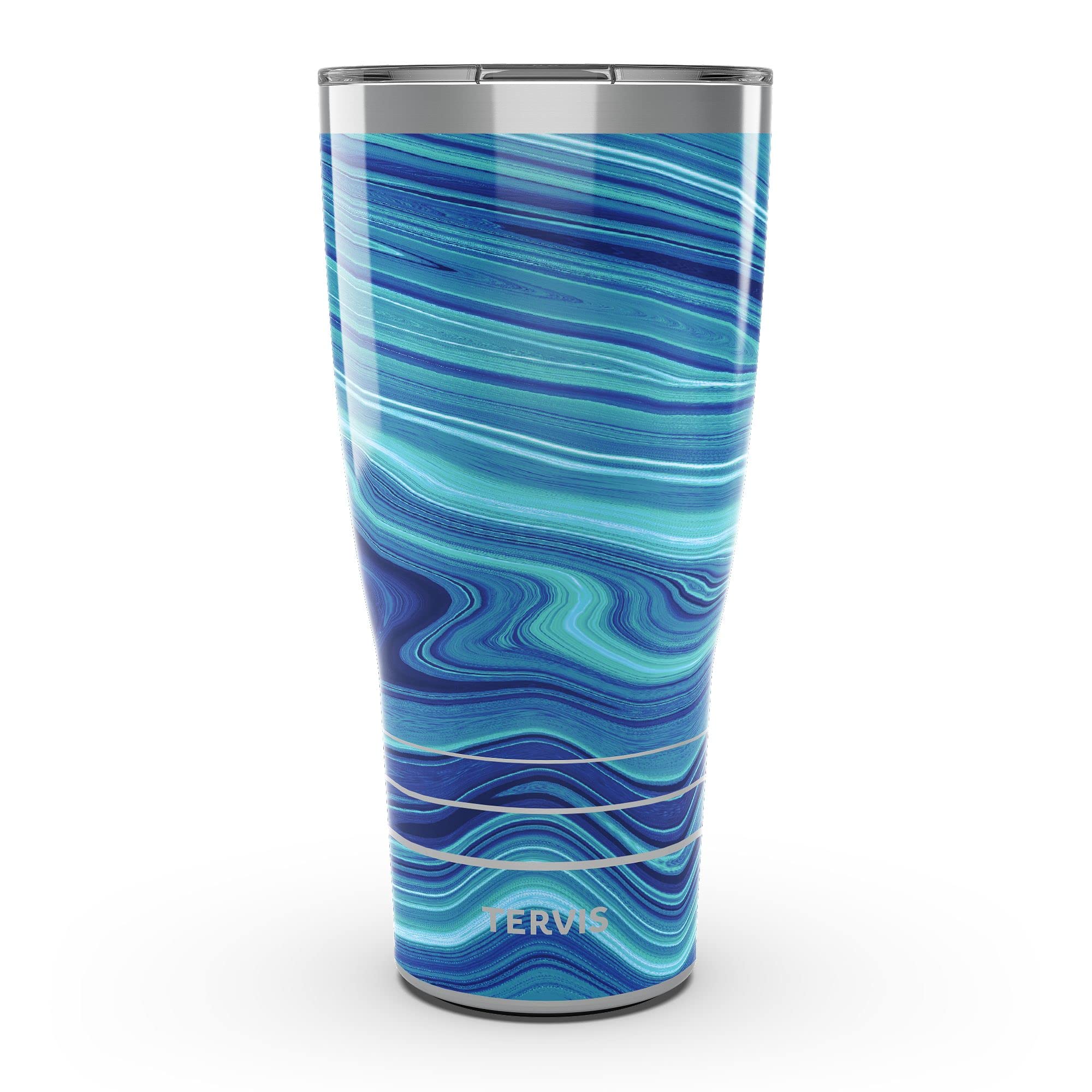Tervis 30oz Stainless Steel Tumbler | Aqua Agate