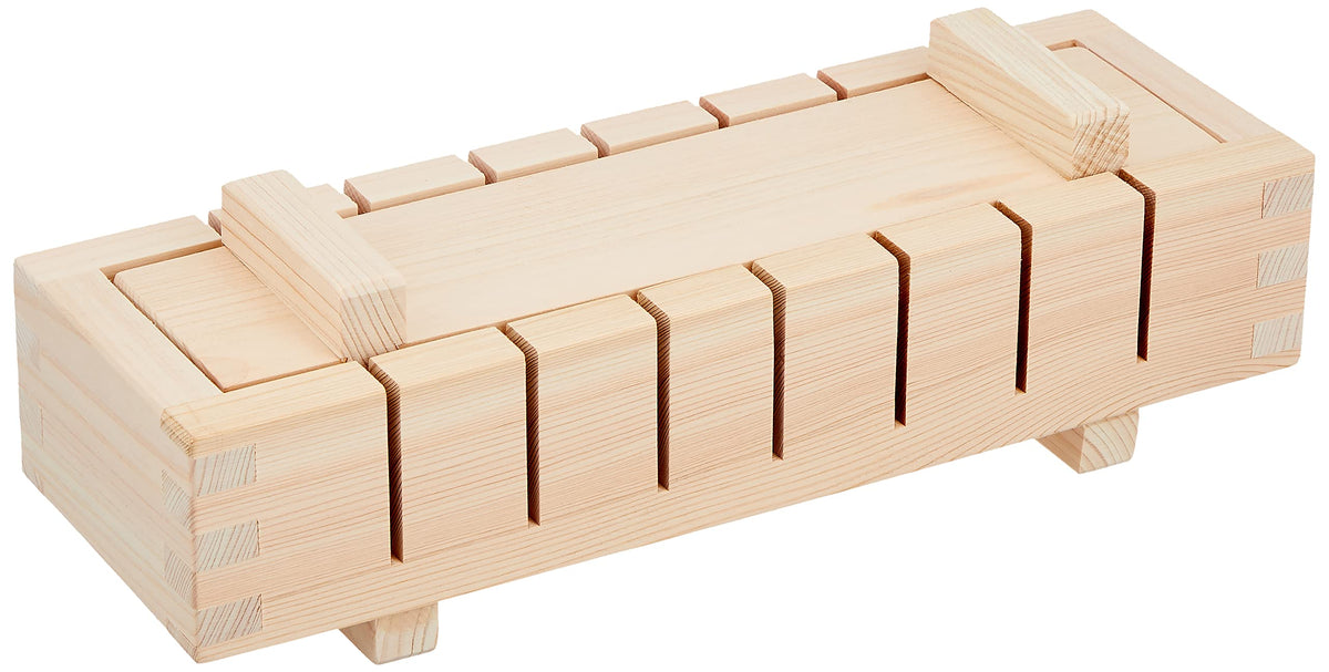 Endoshoji Bss23 Commercial Pressed Sushi, Yatsukiri (White Wood), Cypress, Made In Japan