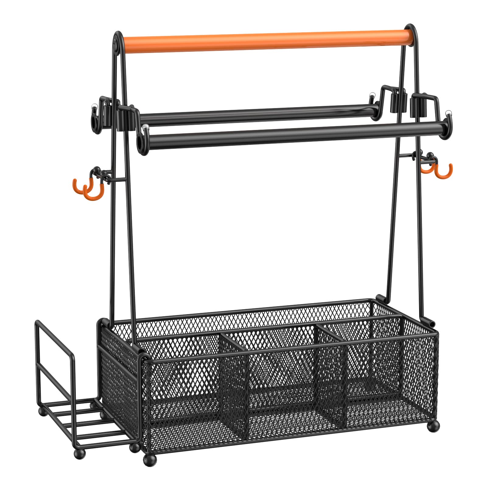 Phinox Utensil Caddy, Silverware Caddy Condiment Caddy, Utensil Holder For Party, Picnic Flatware Caddy With Handle And Paper To