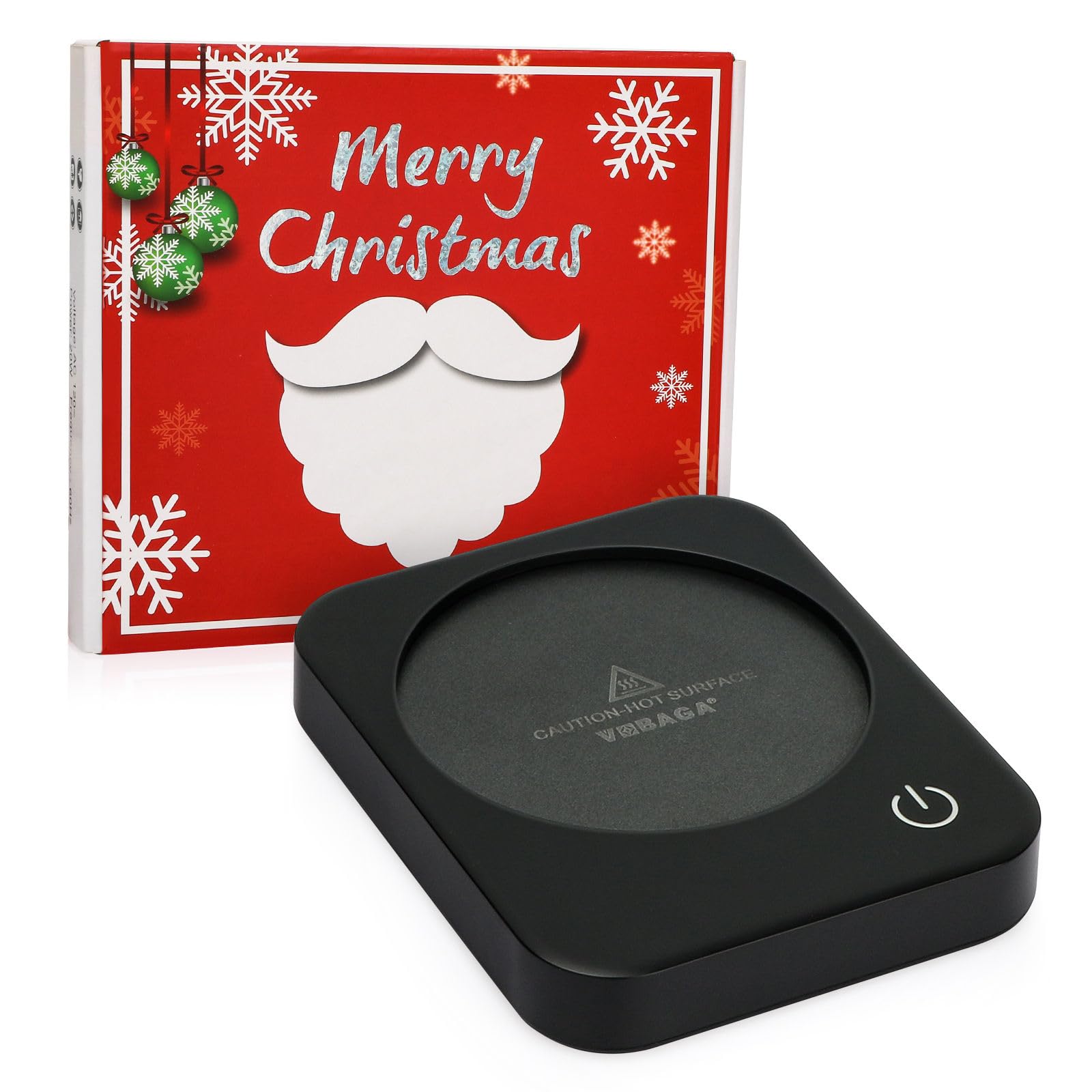 Vobaga Coffee Mug Warmer (No Mug), Electric Coffee Warmer For Office Desk Accessories With Auto Shut Off, 3 Temperature Setting