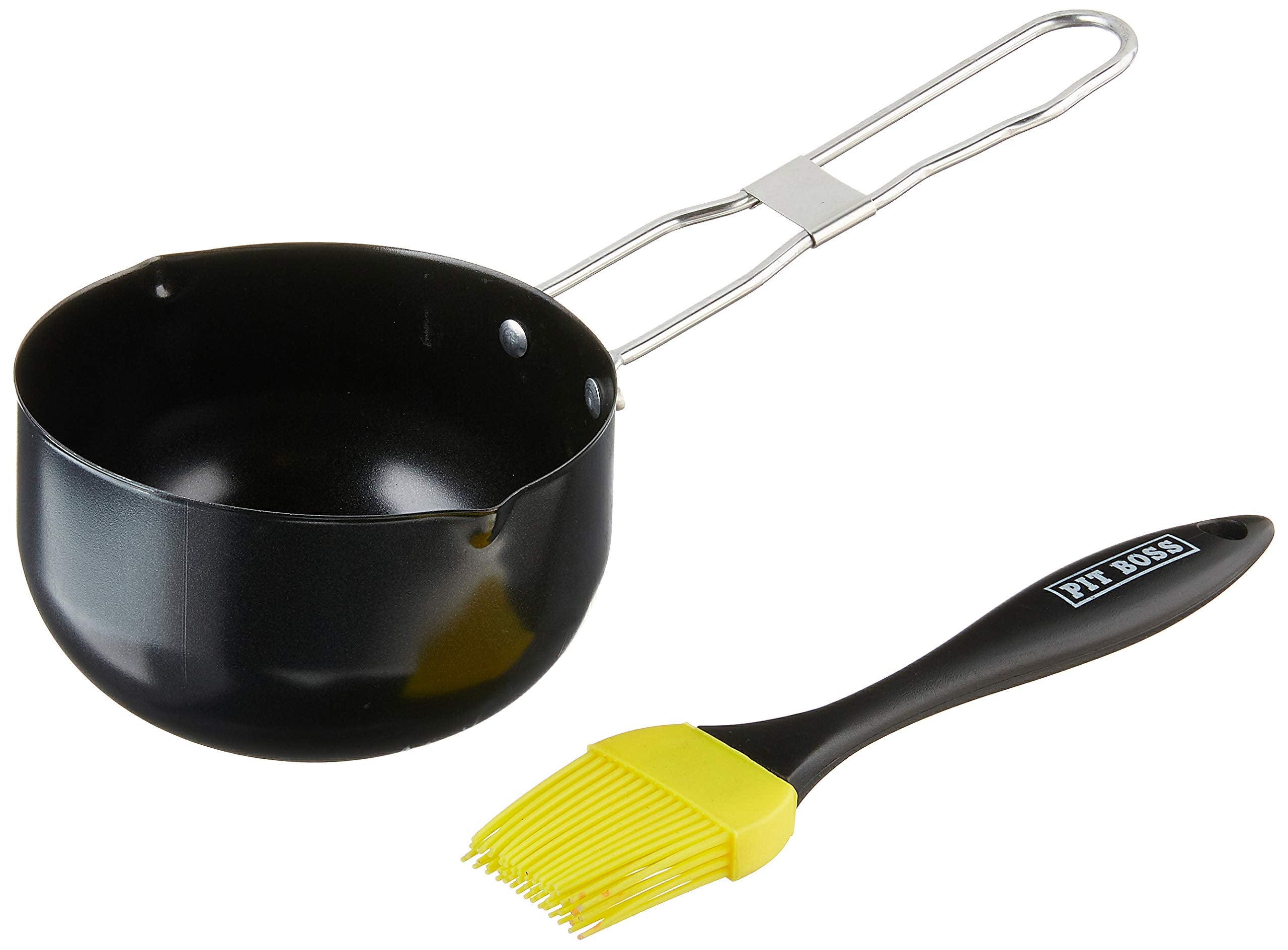 Pit Boss 67267 Bbq Brush With Pot