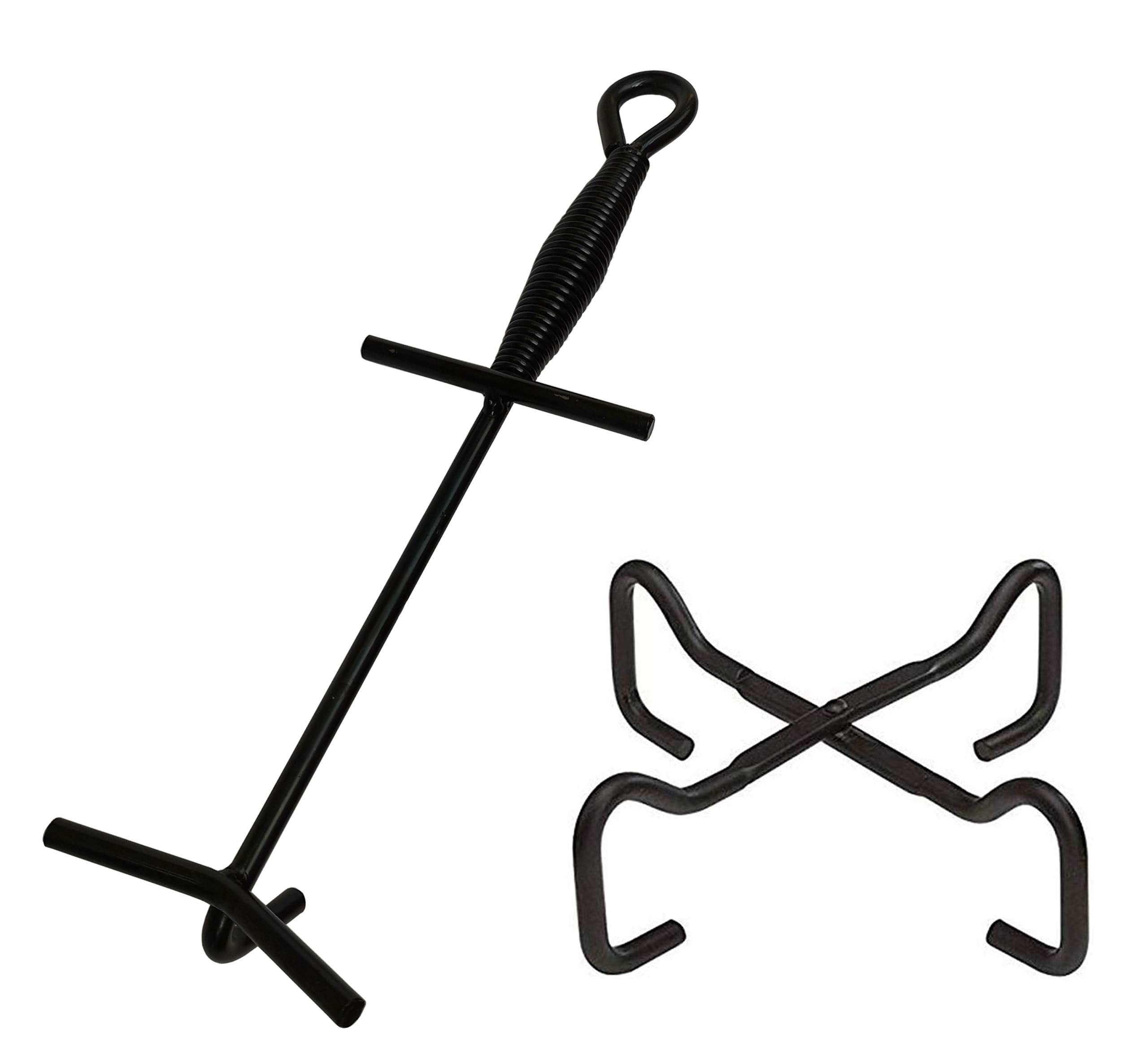 Folding Finish Camp Dutch Oven Lid Stand And Camp Cast Iron Dutch Oven Lid Lifter