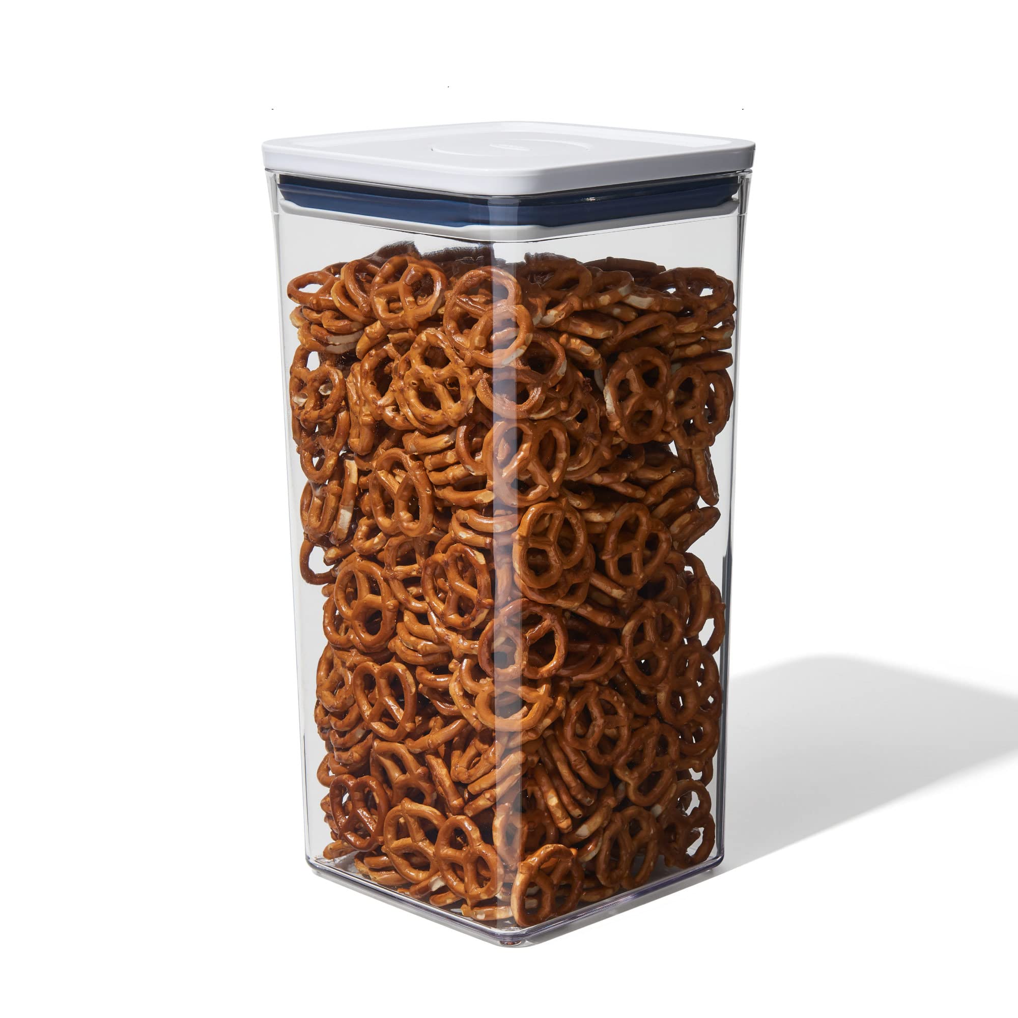 OXO Good Grips POP Container - Airtight Food Storage - Big Square Tall 6.0 Qt Ideal for bulk snacks and cereal