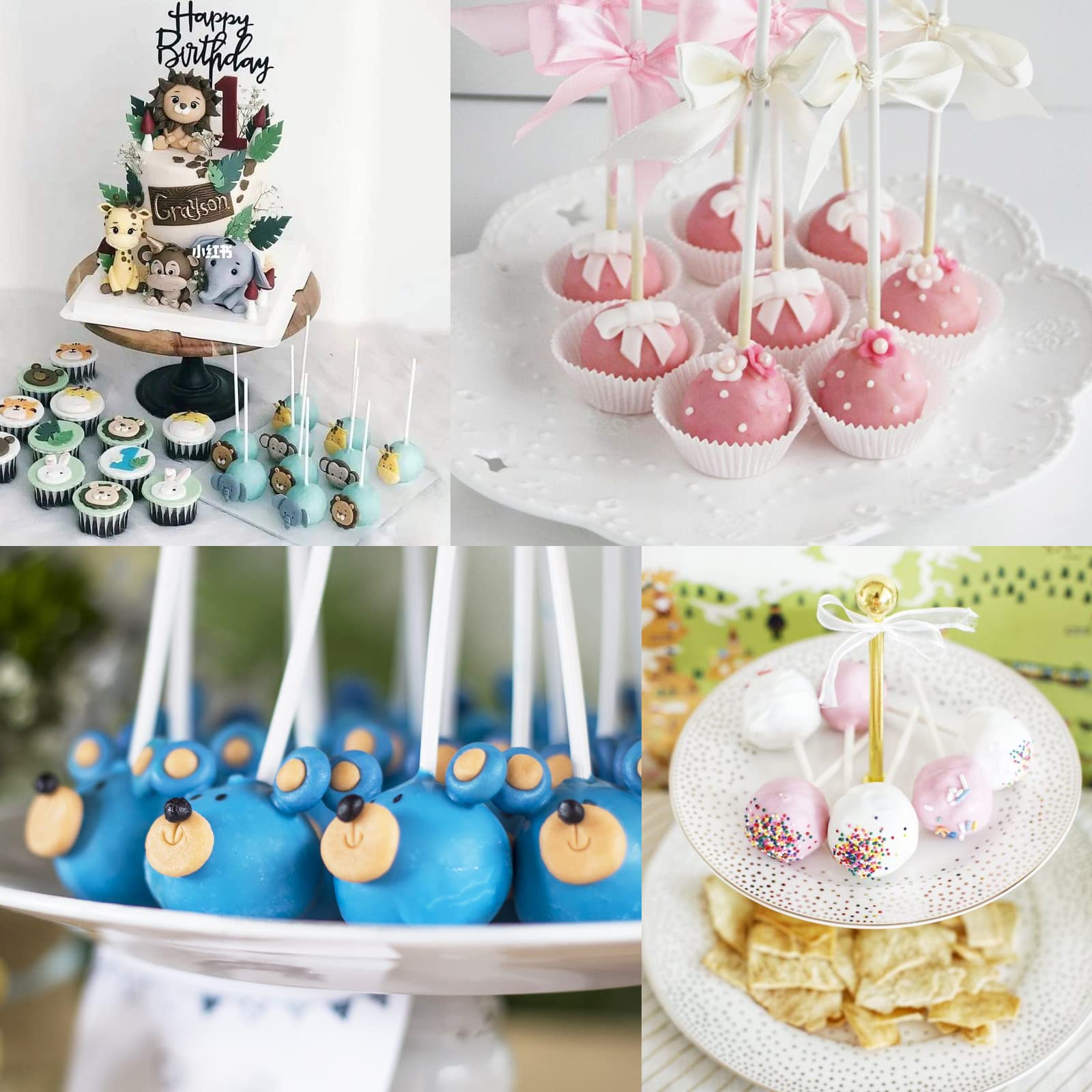 600 Pcs Cake Pop Sticks And Wrappers Kit, Including 6 Inch Paper Lollipop Sticks,4 X 6 Inches Clear Candy Treat Bags, Plastic Ca