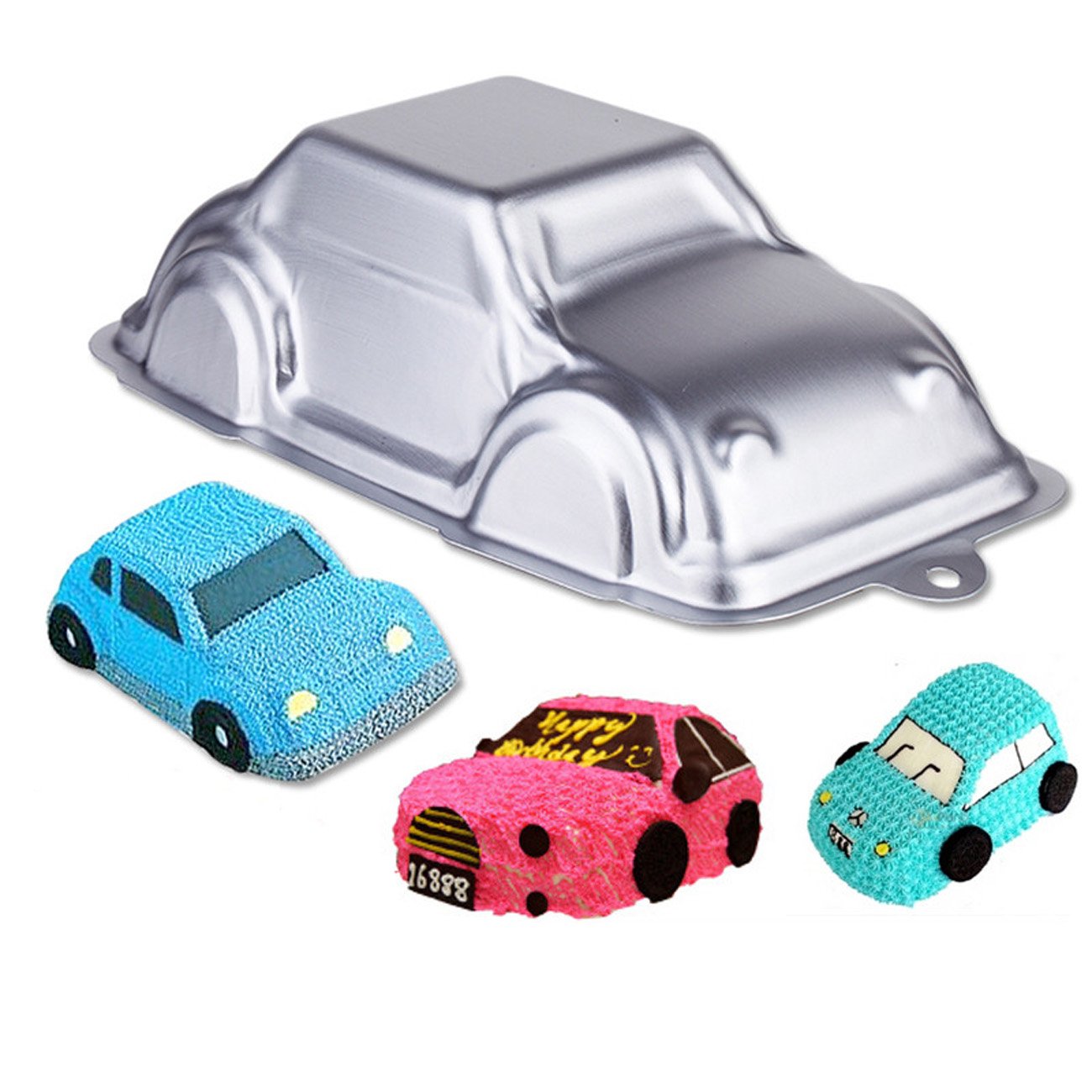 Wotoy 9 Inch Car Cake Baking Pan Mold