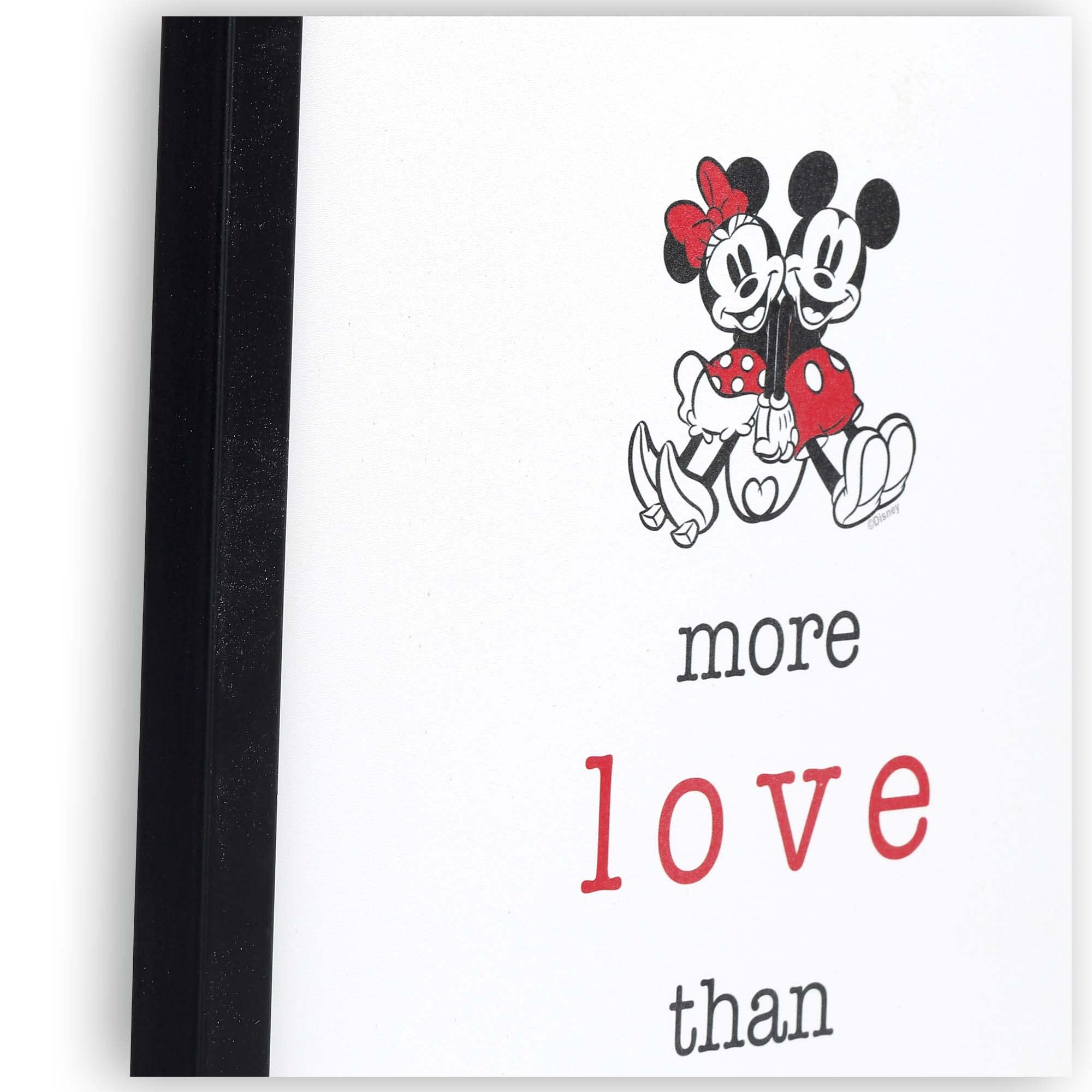 Disney Mickey And Minnie Framed Wall Art - More Love Than A House Can Hold - Classic Mickey Mouse Picture