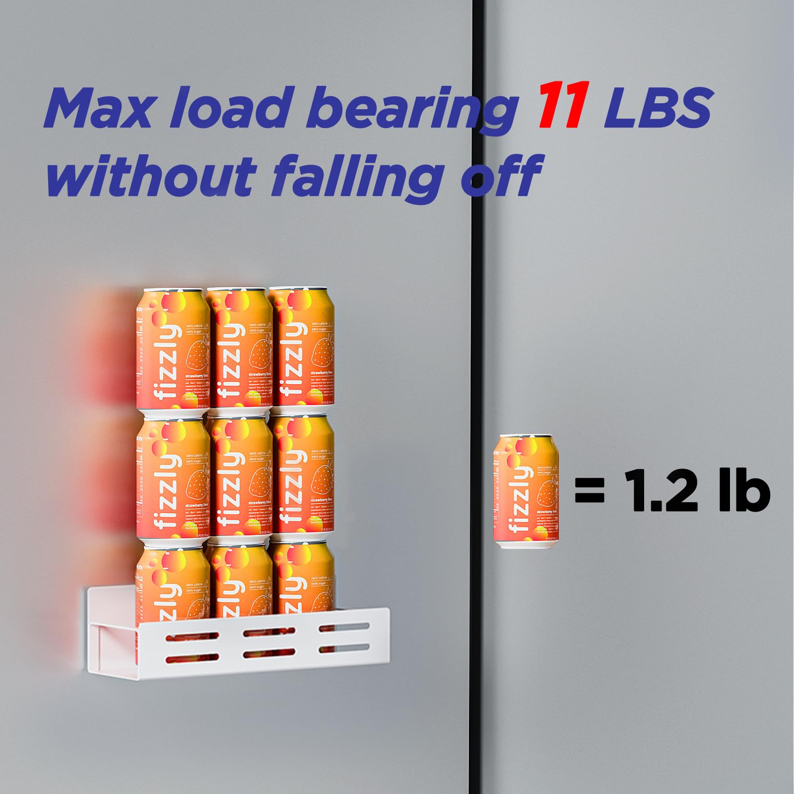 Carwiner 3 Pack Magnetic Spice Rack For Refrigerator With Paper Towel Holder, Magnetic Refrigerator Organizer, Strong Magnetic F