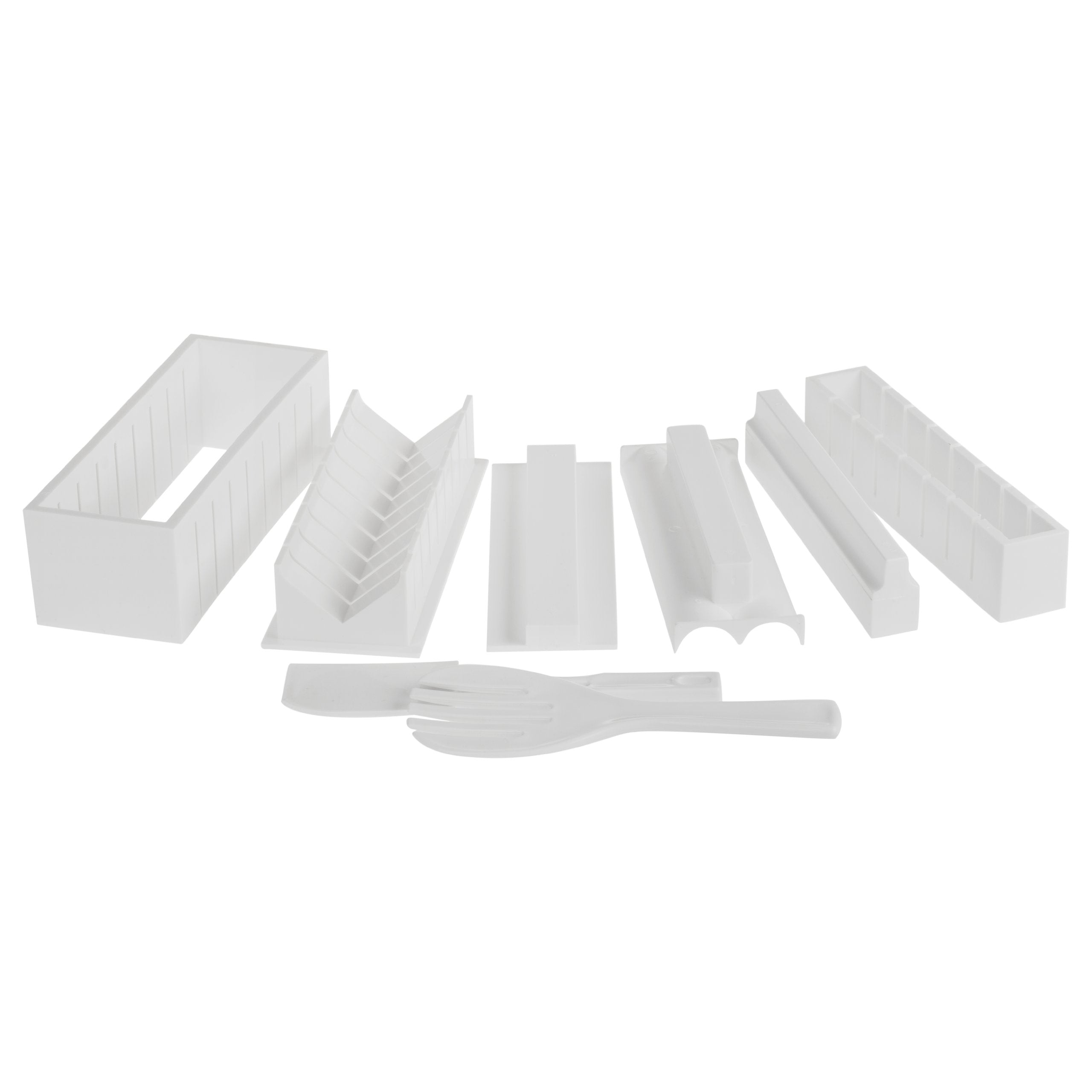 Helen'S Asian Kitchen Hic Kitchen Sushi Making Kit, 5-Piece Set, Bpa Free