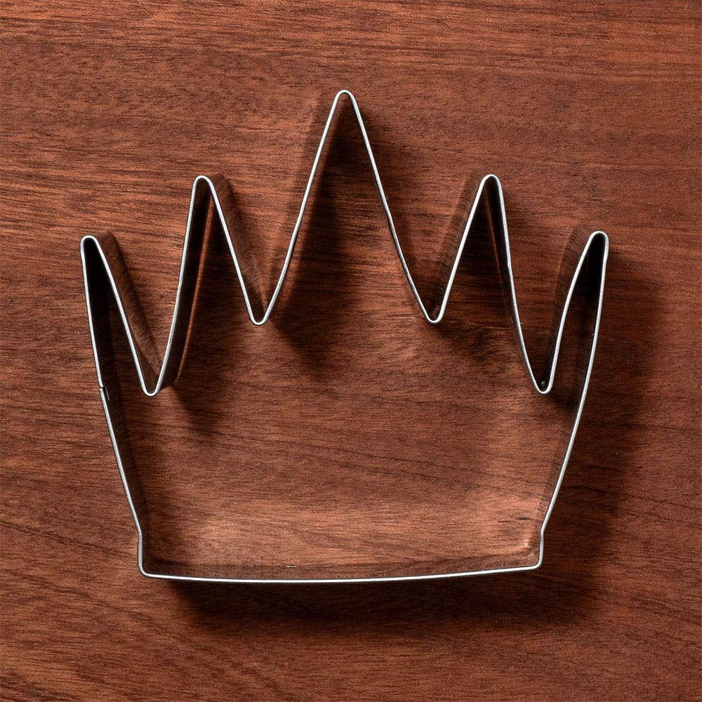 Liliao King'S Crown Cookie Cutter - 4.2 X 3.9 - Stainless Steel