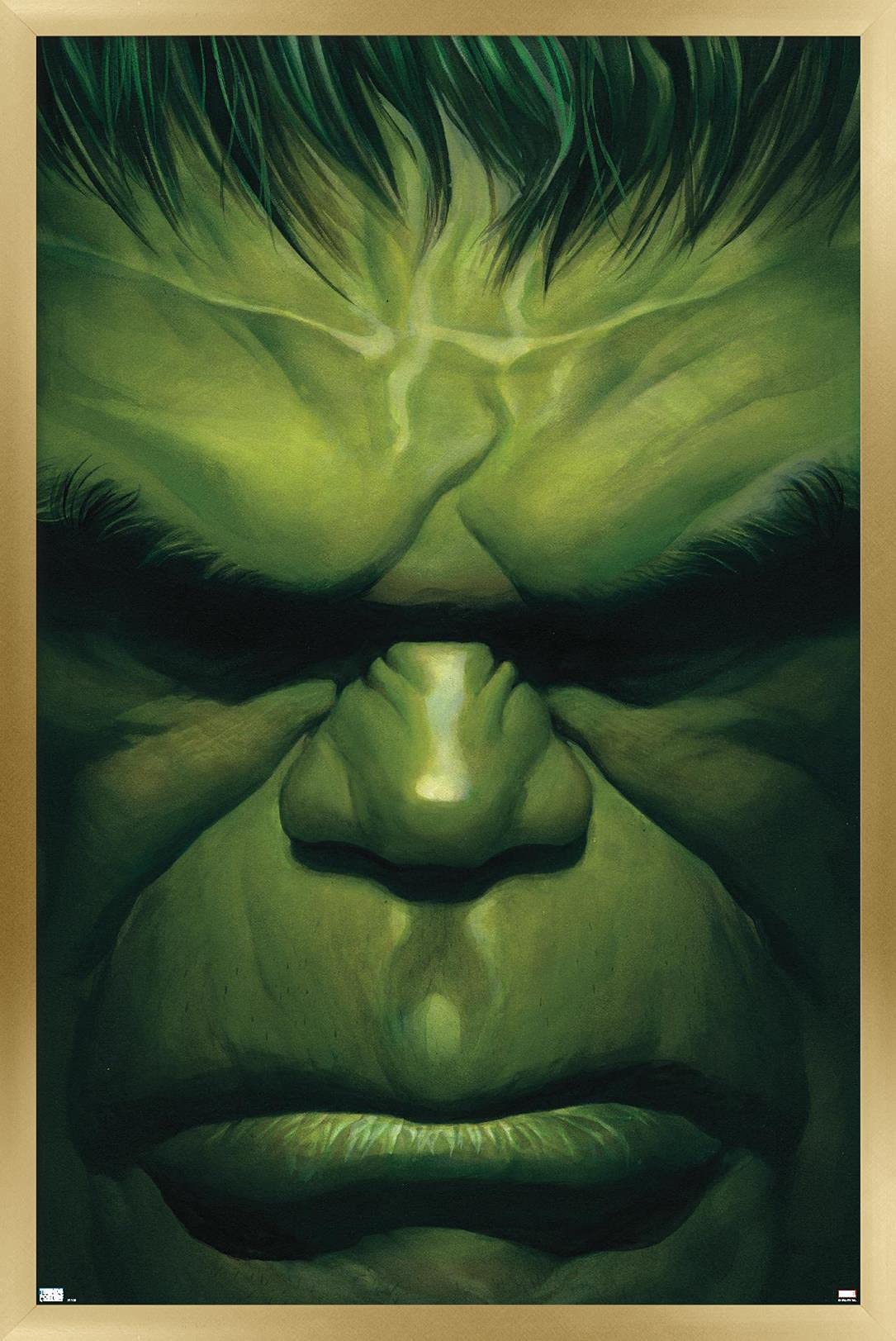 Trends International Marvel Comics - Hulk - The Immortal Hulk #18 Wall Poster, 14.72'' X 22.37'', Gold Framed Version