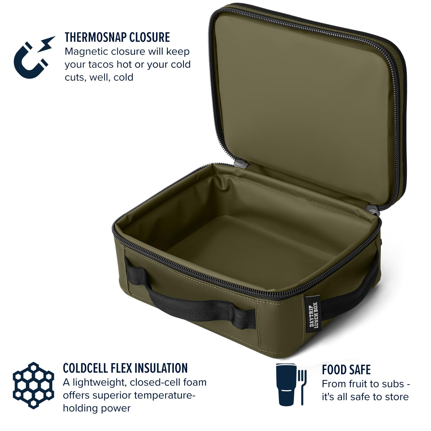 Yeti Daytrip Lunch Box, Olive
