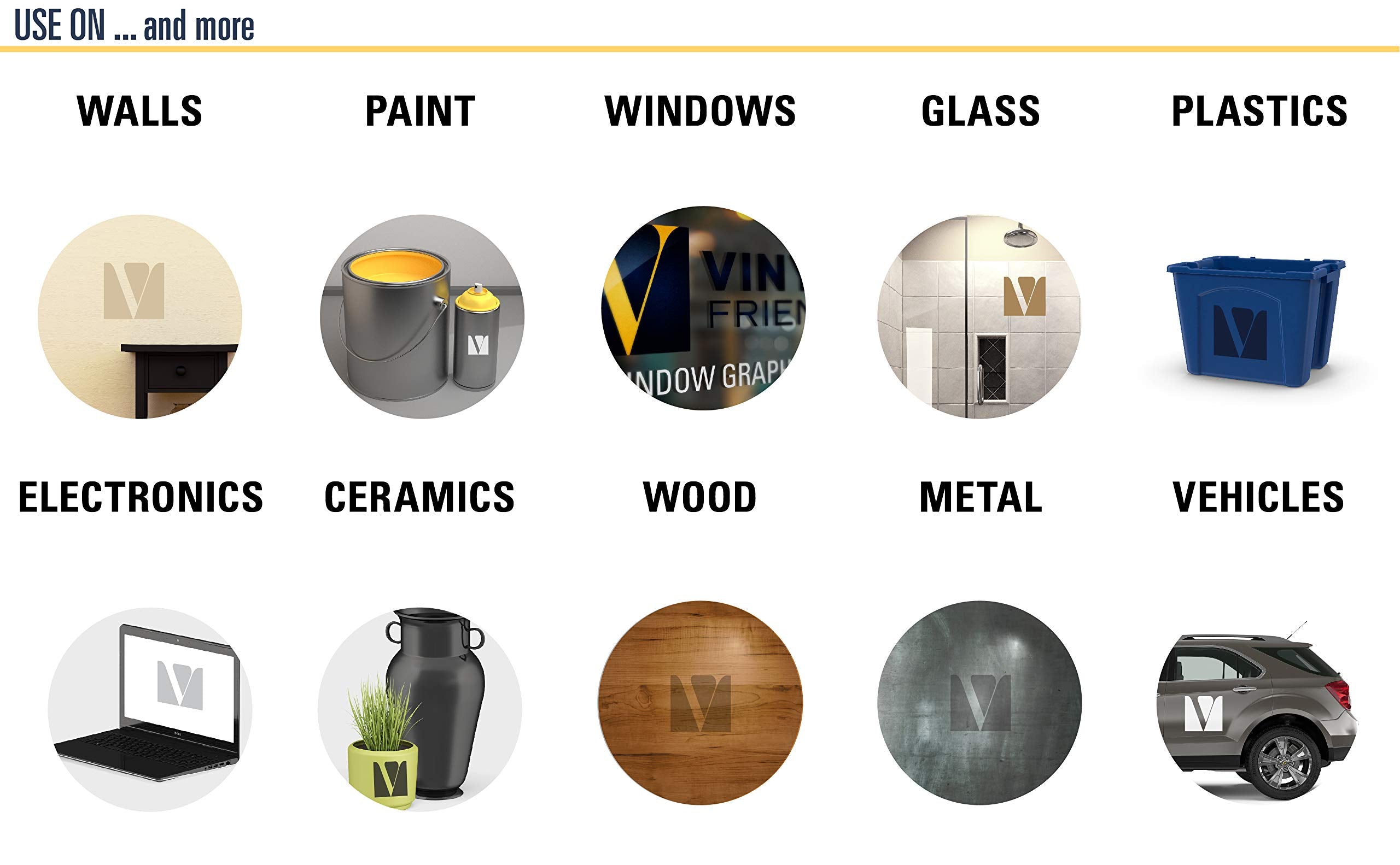Recycle and Trash Logo Symbol - Elegant Golden Look for Trash Cans  Containers  and Walls - Laminated Vinyl Decal (Small  Silver - Elegant 2)