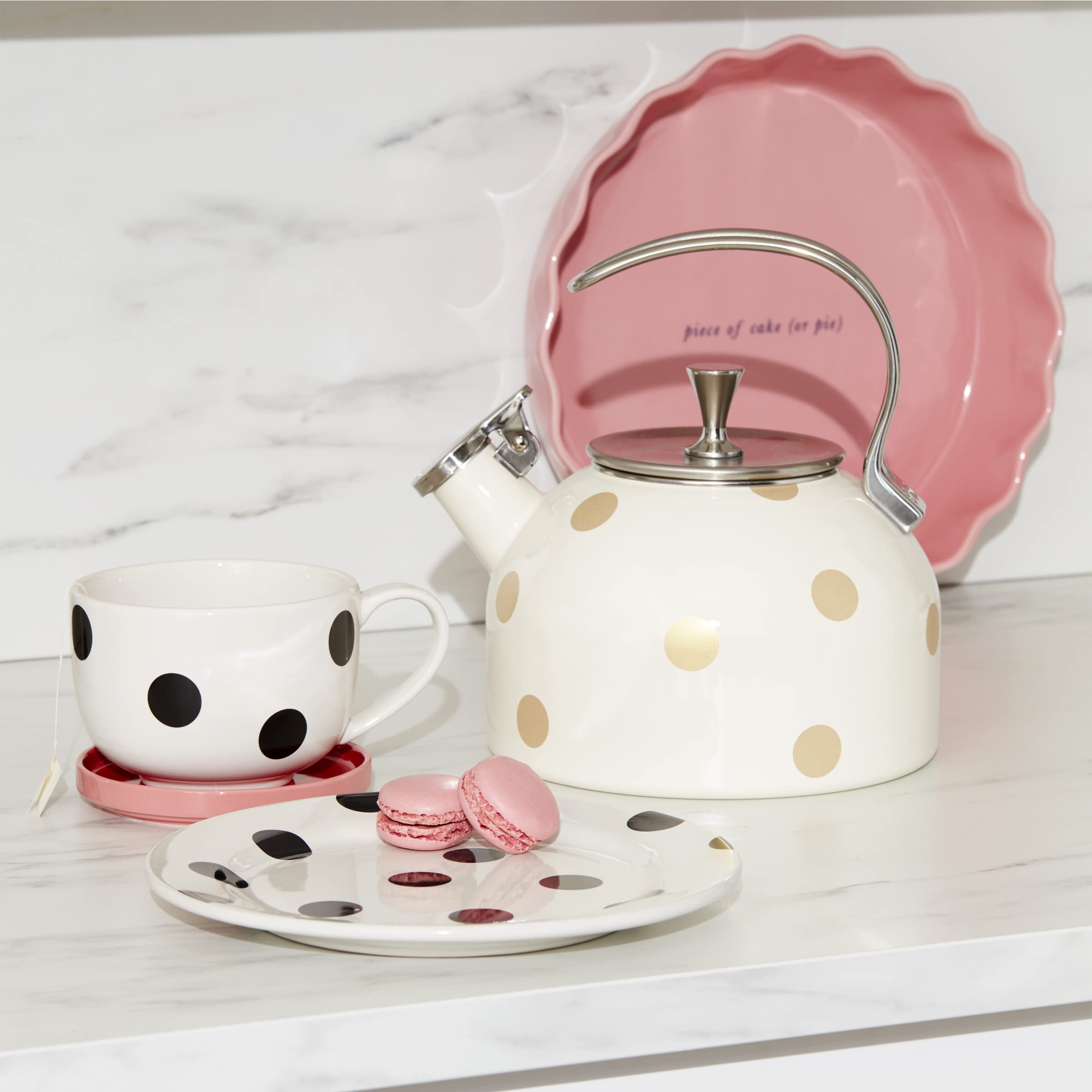 Kate Spade New York Make It Pop Pie Dish, One Size, Pink