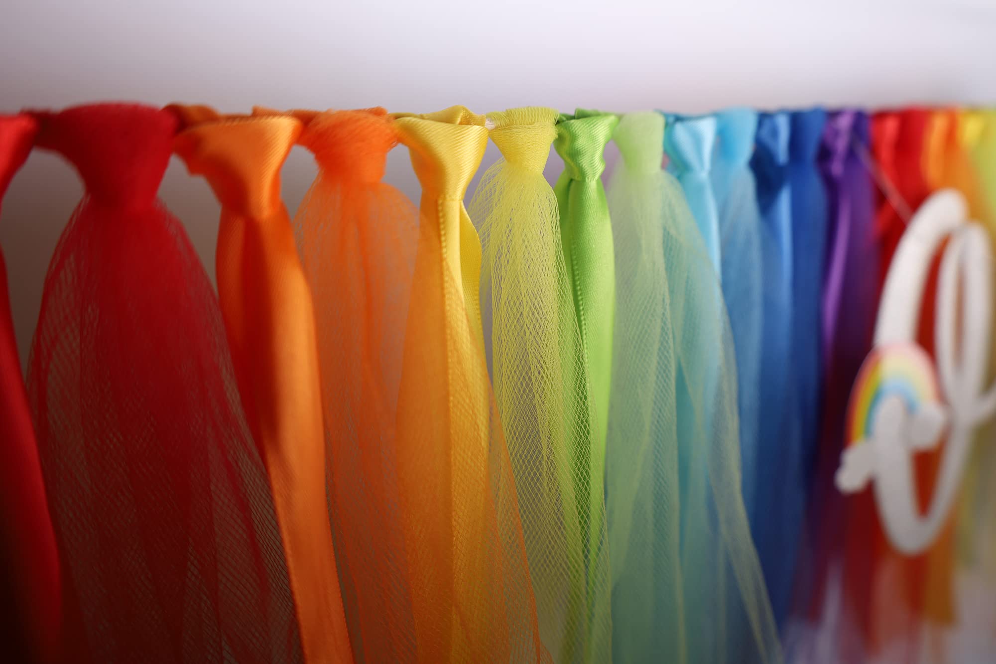 Ice Cream Highchair Banner Decoration For Baby - 1St First Highchair Happy Birthday Banner, High Chair Fabric Garland Party Supp