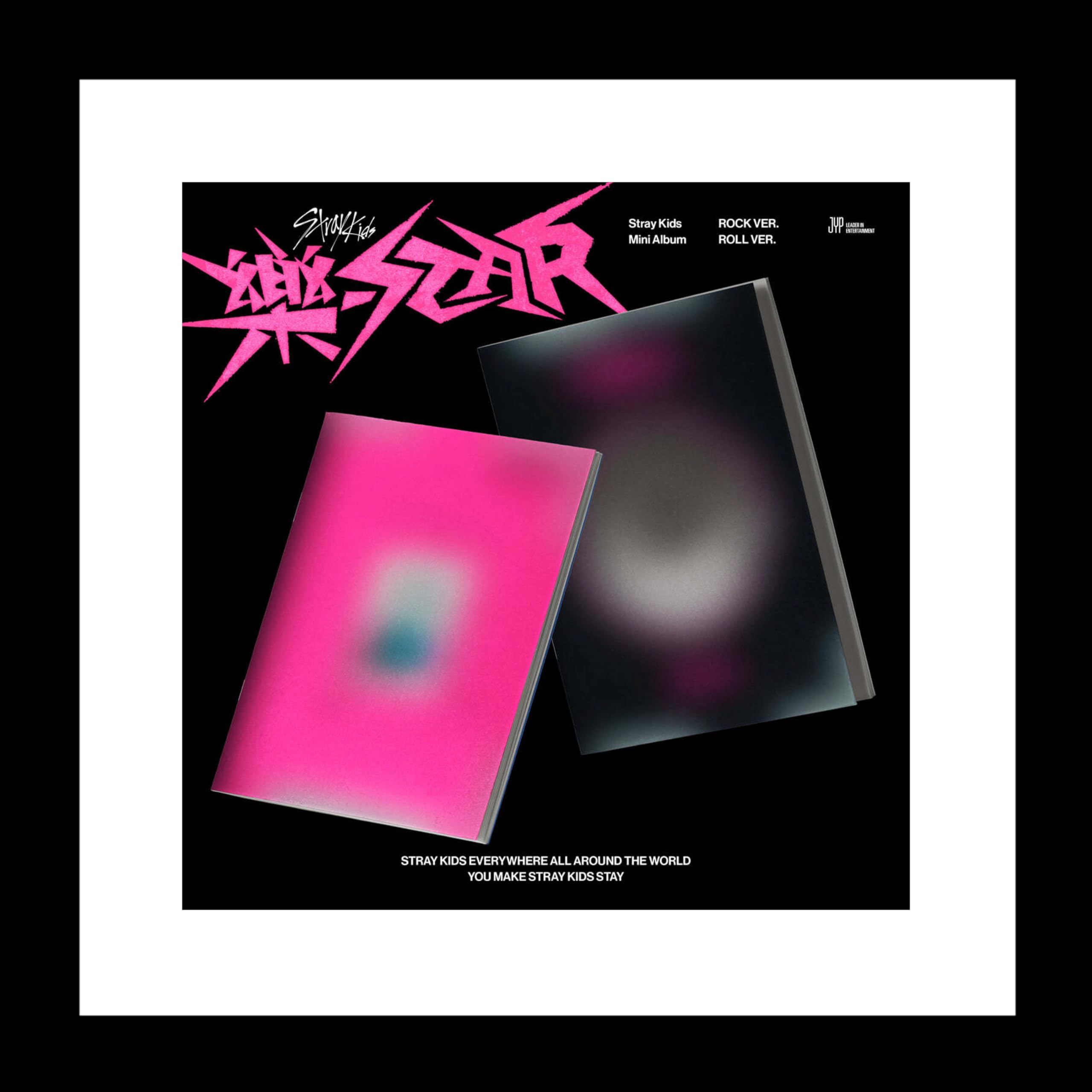 Stray Kids ?-STAR ROCK-STAR 8th Mini Album CD+Contents+Photocard+Tracking Sealed SKZ (Standard SET(ROCK+ROLL))