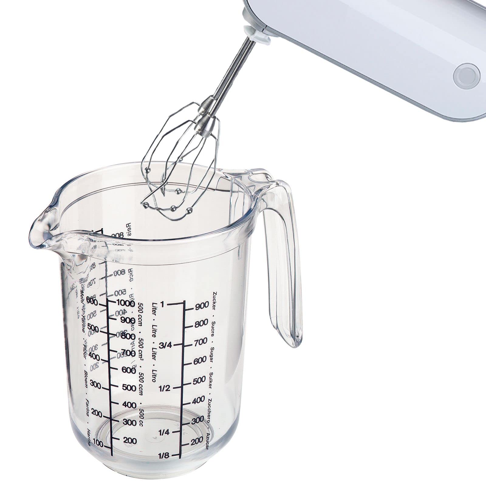 Westmark Germany 'Gerda' Measuring Cup Clear Multi Measurement Tool for Baking  Cooking  Sugar  Flour (Clear)