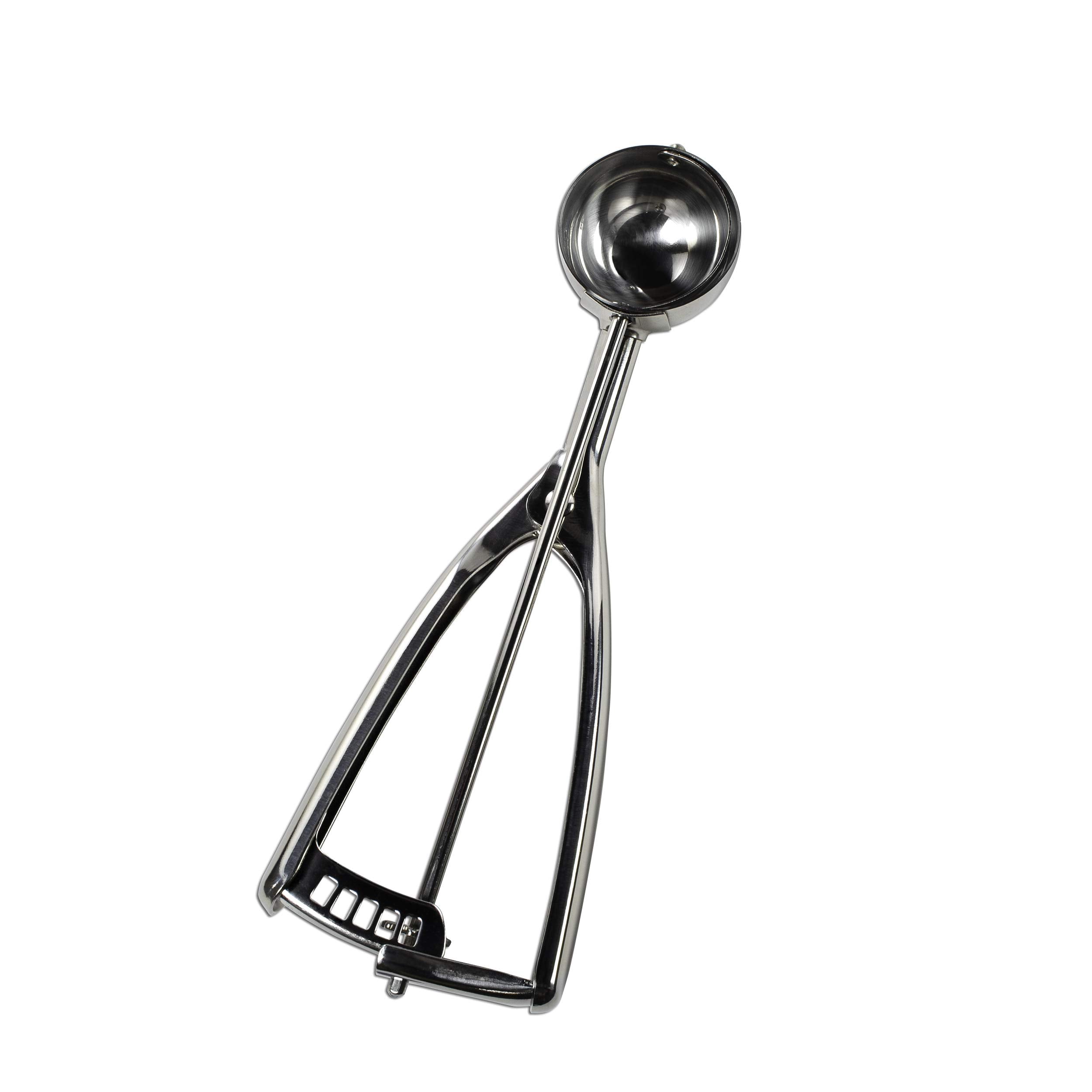 Fat Daddio'S Scoop-40 Stainless Steel Batter, Cookie Measuring Scoop, No. 40, 1 2/3 Tbsp, Silver