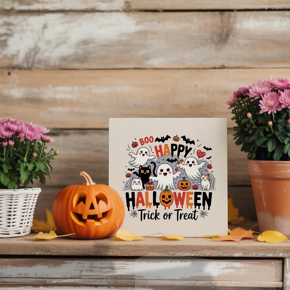 Funny Fall Thanksgiving Desk Decor, Thanksgiving Decoration for Home, Thanksgiving Sign, Let Our Lives Be Full Of Thanks And Giv