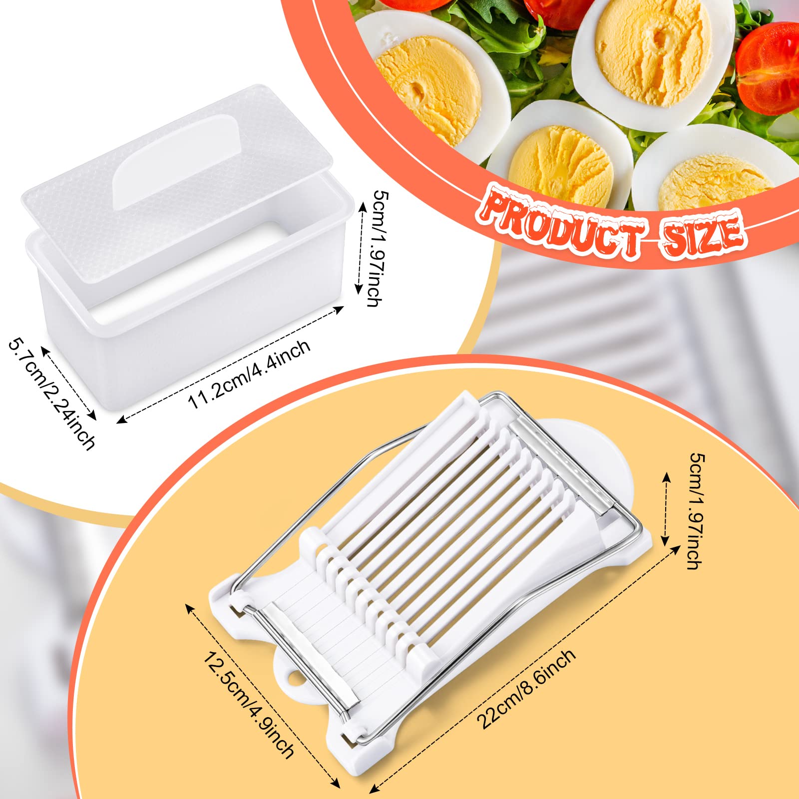 2 Pieces Musubi Mold And Slicer Rectangle White Musubi Maker Kit Safe Luncheon Meat Slicer Musubi Press Mold For Kitchen, Restau