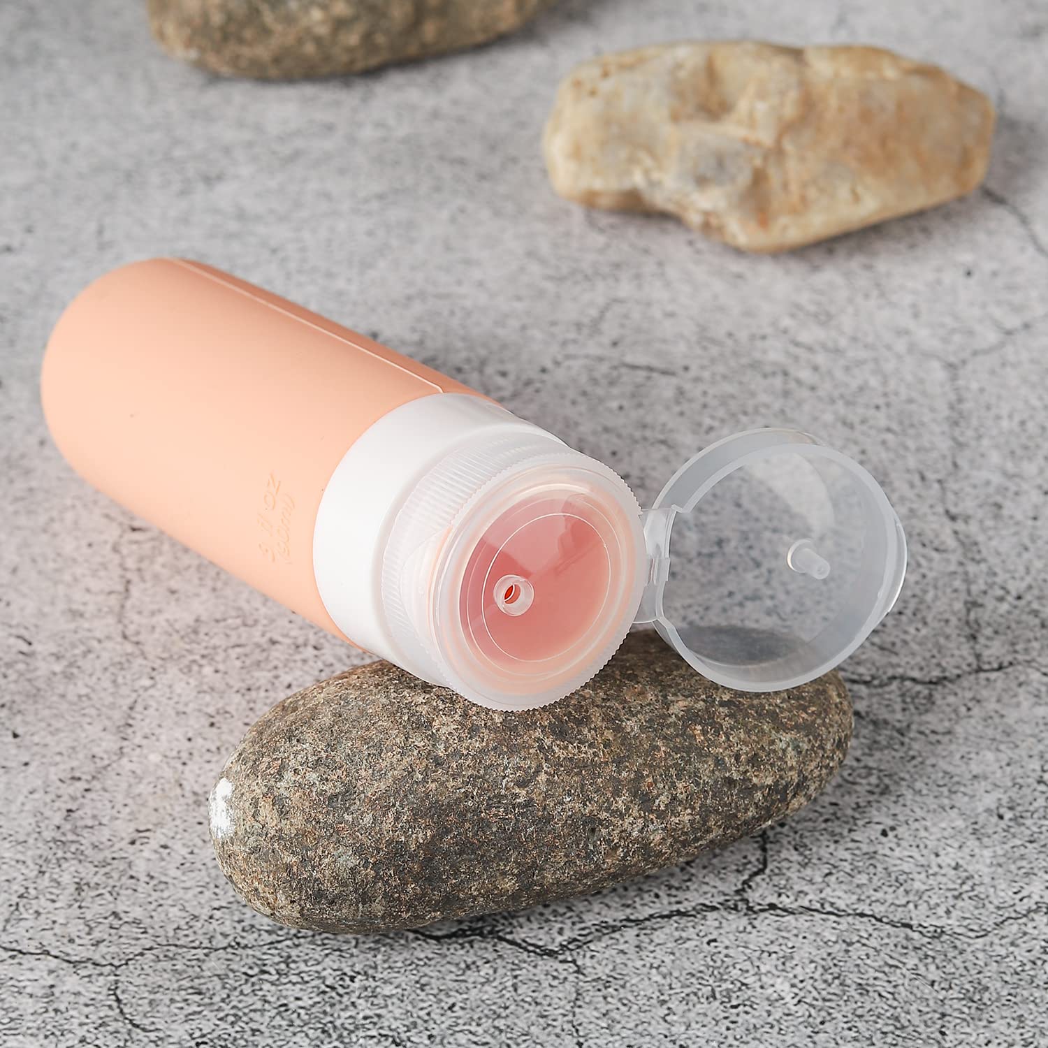 Depoza 16 Pack Travel Bottles Set - Tsa Approved Leak Proof Silicone Squeezable Containers For Toiletries, Conditioner, Shampoo,