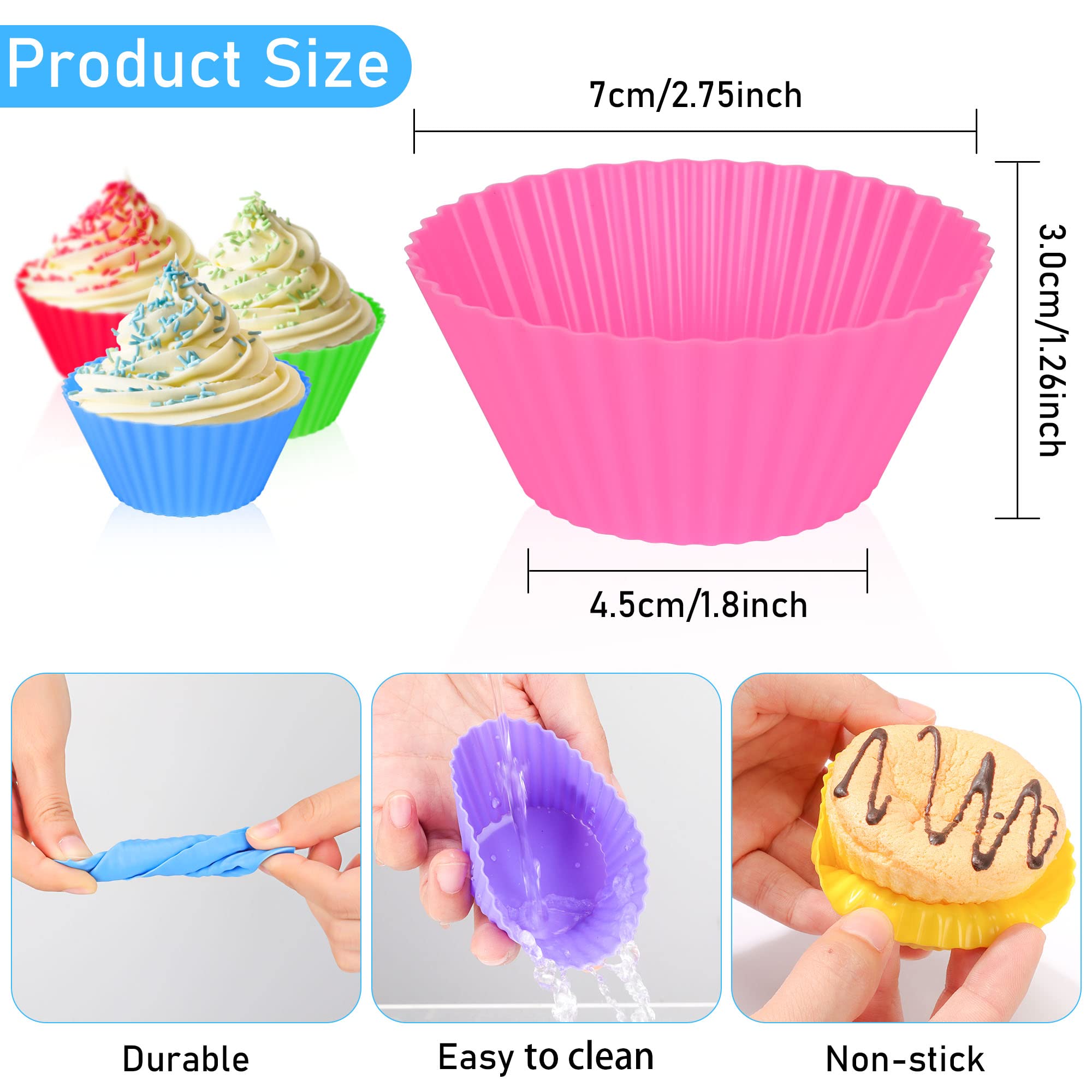 Fungyand Sandwich Cutter Set, All In One Bento Box Complete Supplies And Accessories Kit Includes Sandwich Bread Cutters, Fruit