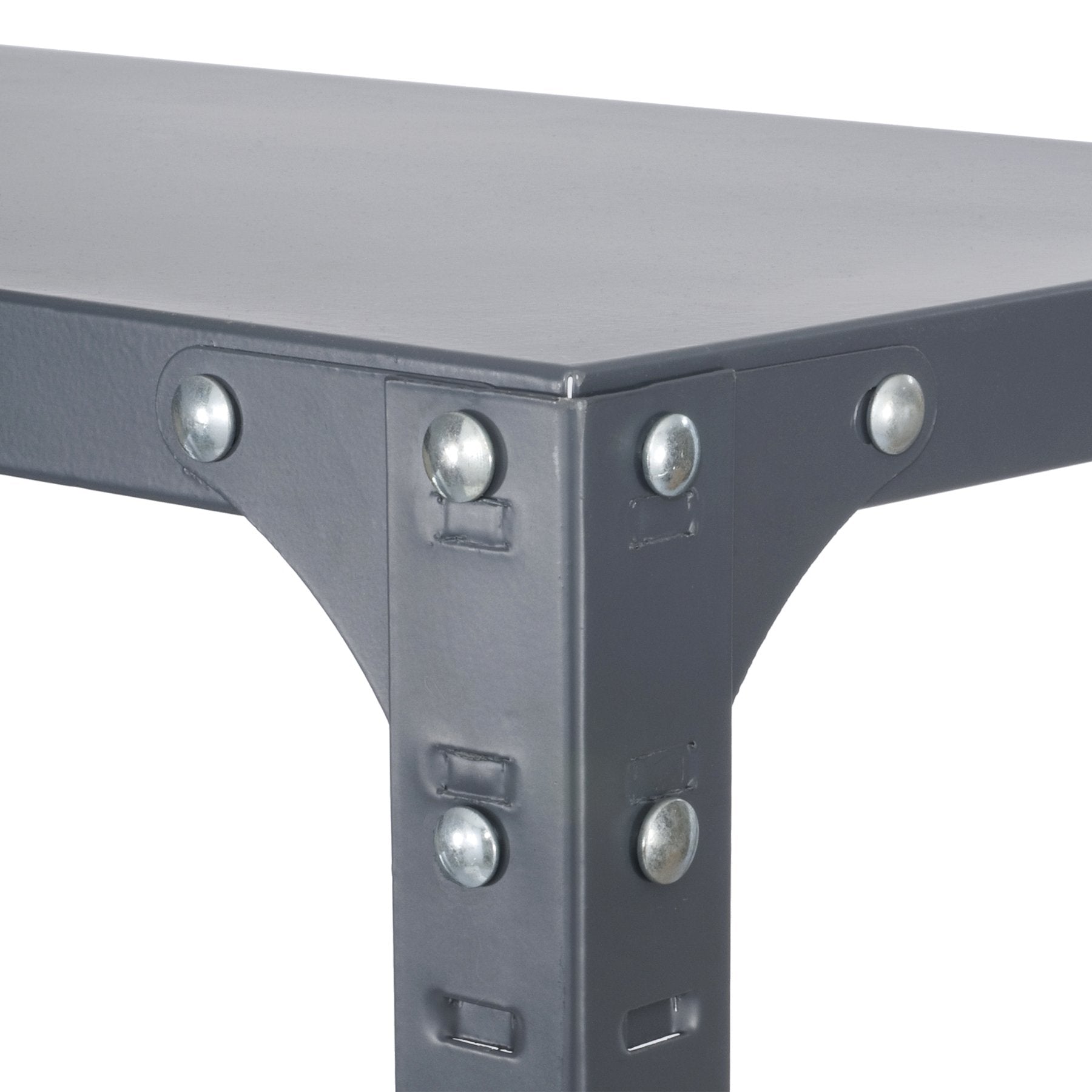 Safco Products 6266 Commercial Shelf Kit 36'' W X 18'' D X 72'' H With 5 Shelves, Gray