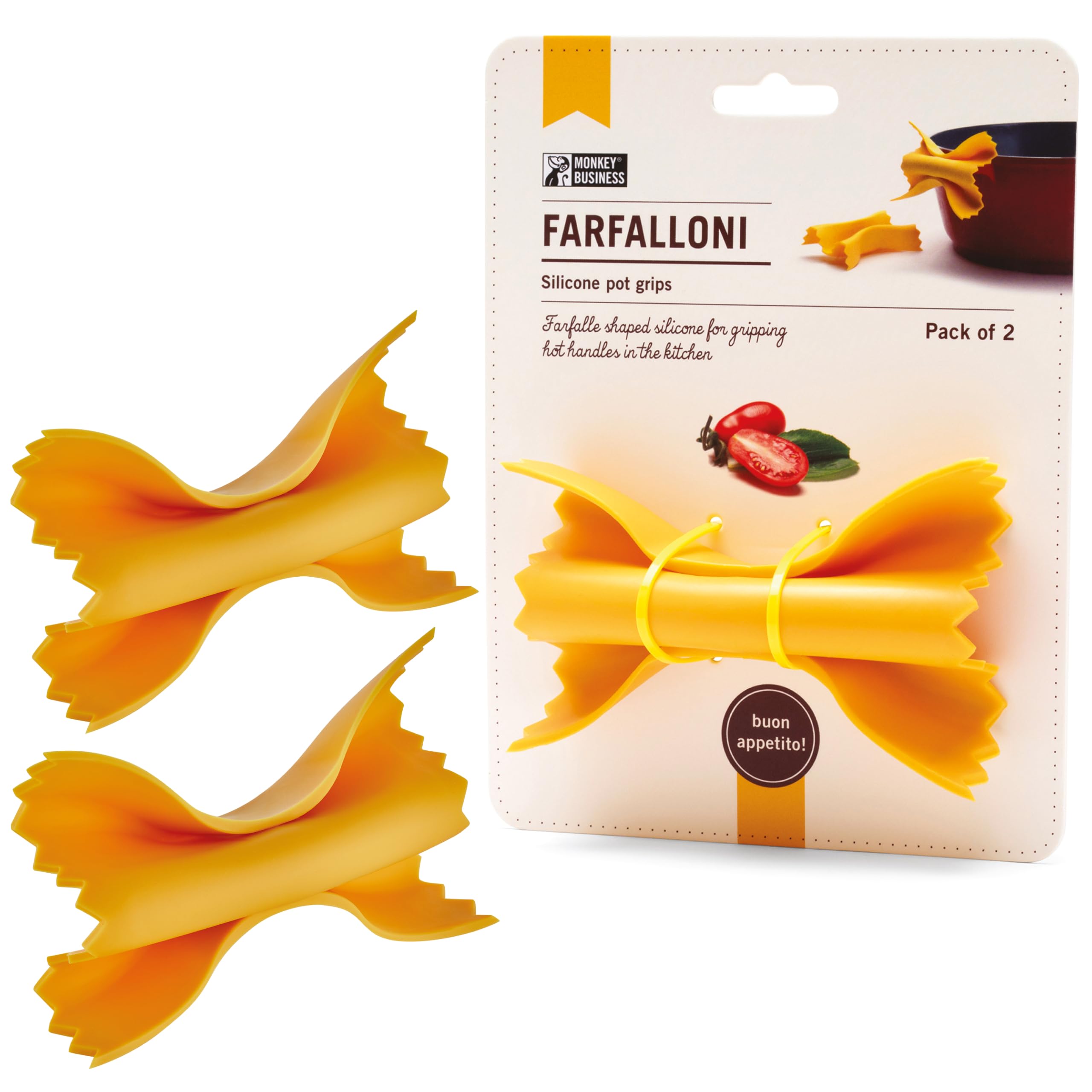 Farfalloni-Shaped Pot Holders | Pot Holders for Kitchen Cookware | Silicone Oven Grips| Fun Kitchen Gadgets | from a Collection 