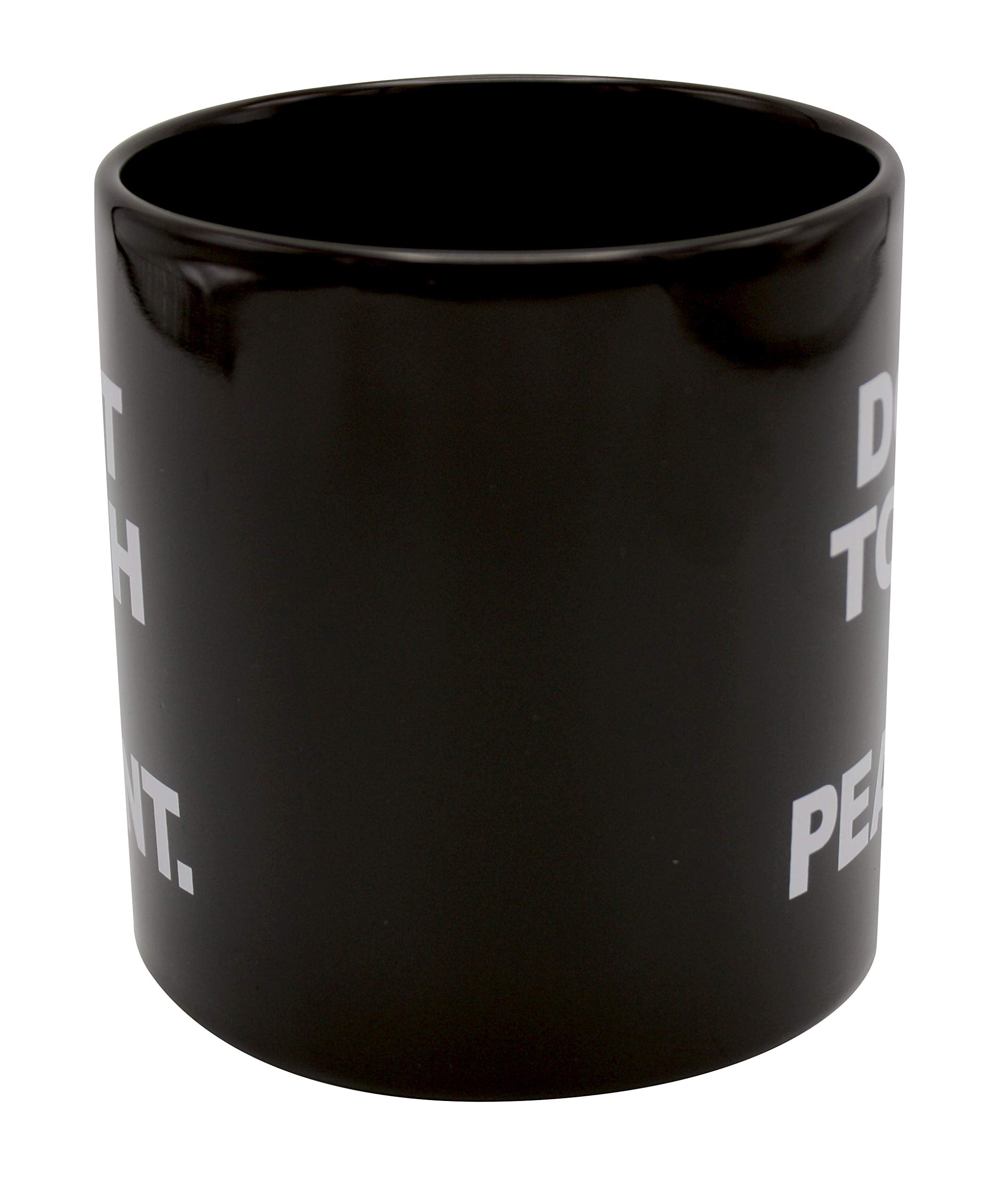 Island Dogs Don'T Touch Me Peasant Giant 22 Oz Ceramic Novelty Coffee Mug