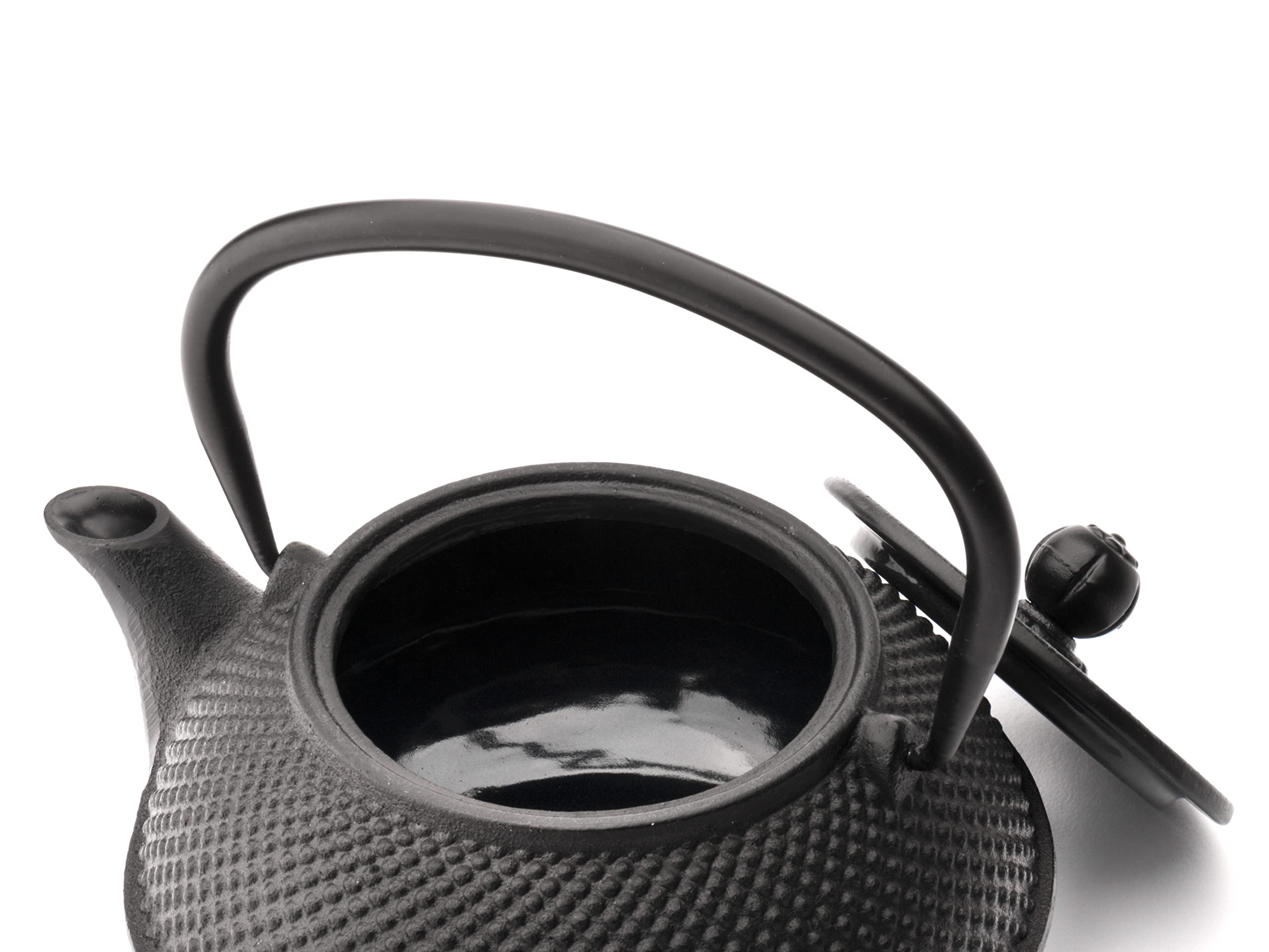 Bredemeijer Jang Teapot, 0.8-Liter, Black Cast Iron