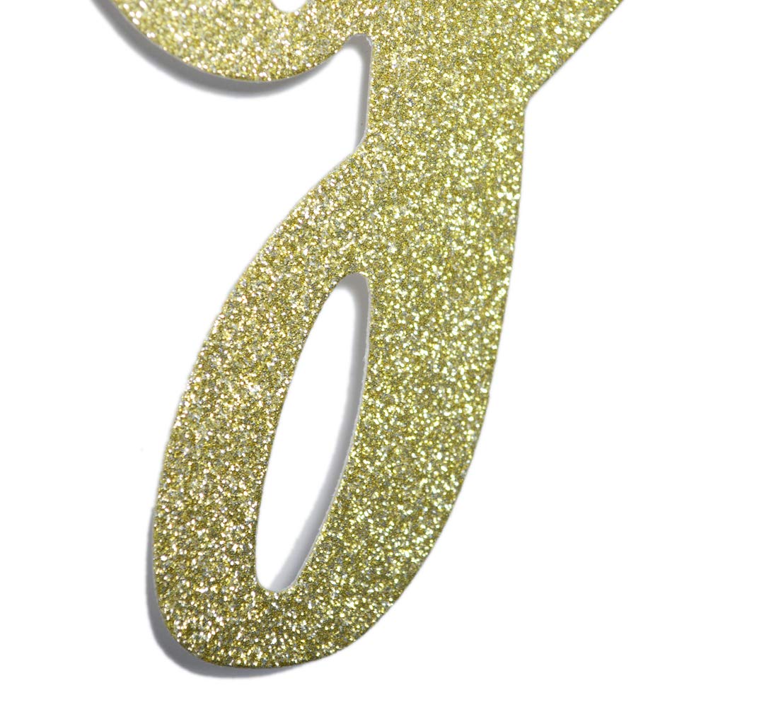 Friendsgiving Banner For Thanksgiving Day Friends Party Decorations Pre-Strung Home Garland (Gold Glitter)