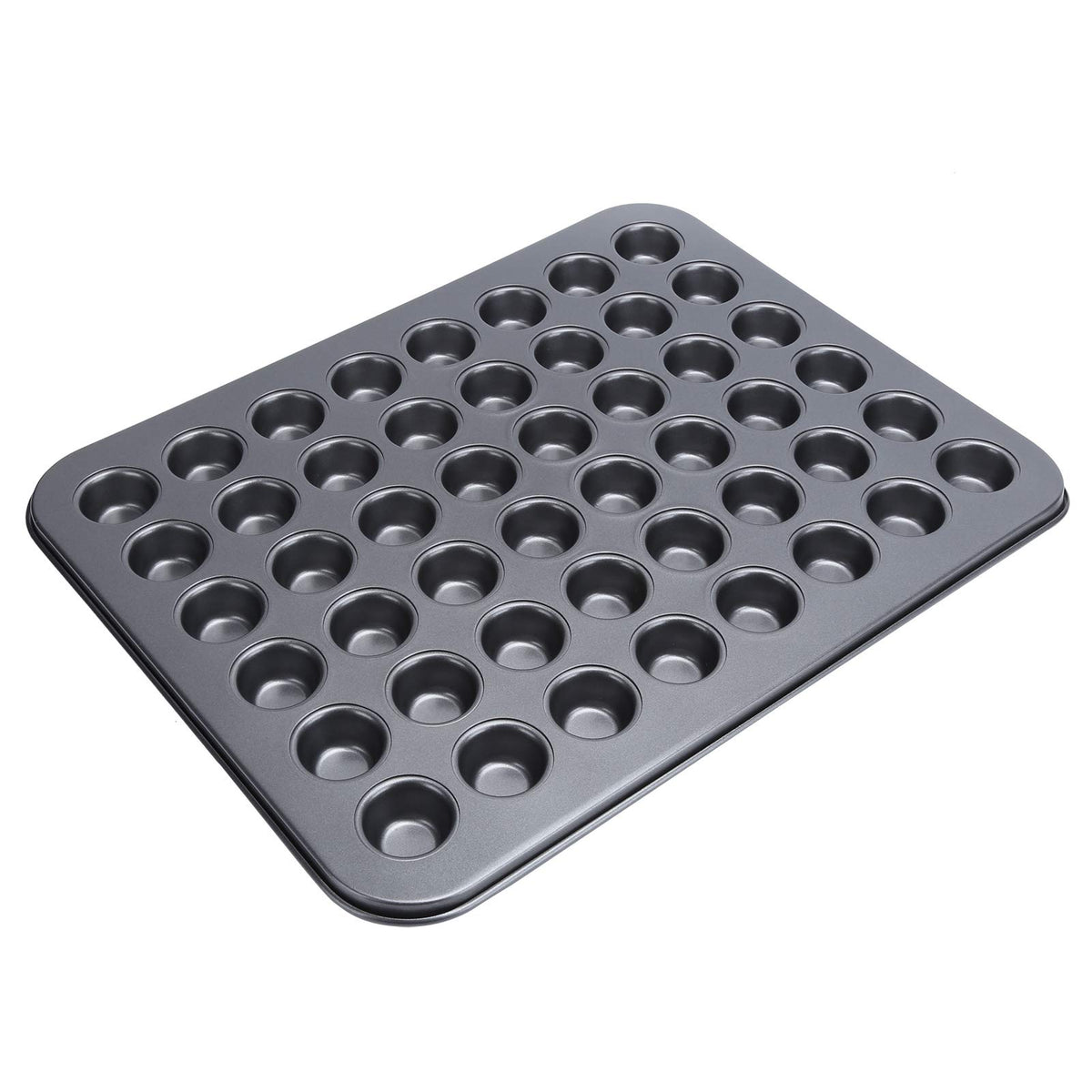 Fdit Bakeware Cupcake And Muffin Pan 48Cup Nonstick Mini Round Cupcake Pan Tray Baking Bakeware Cooking Accessory Make Complete