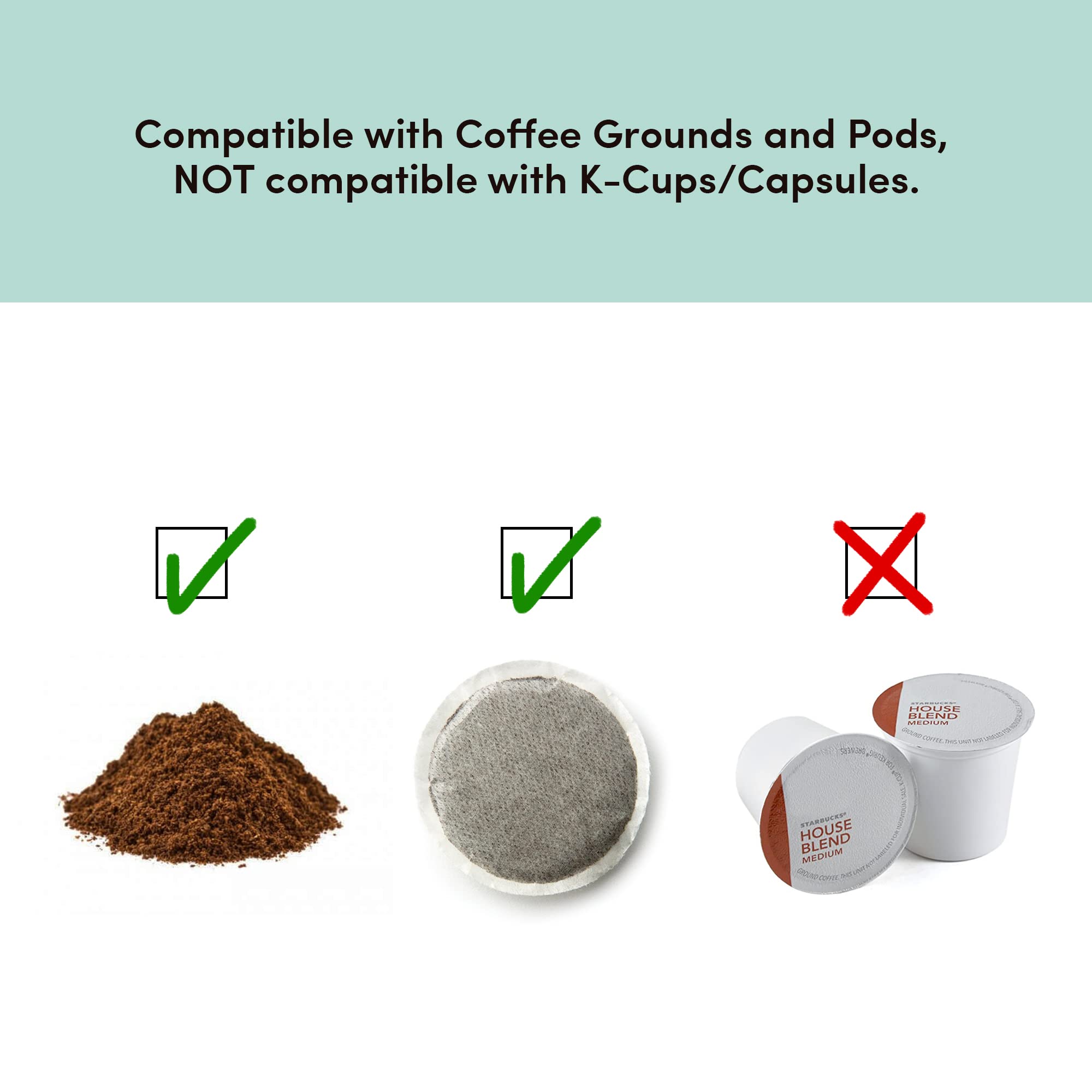 Elite Gourmet Ehc117M Personal Single-Serve Compact Coffee Maker Brewer Includes 14Oz. Thermal Travel Mug With Stainless Steel I