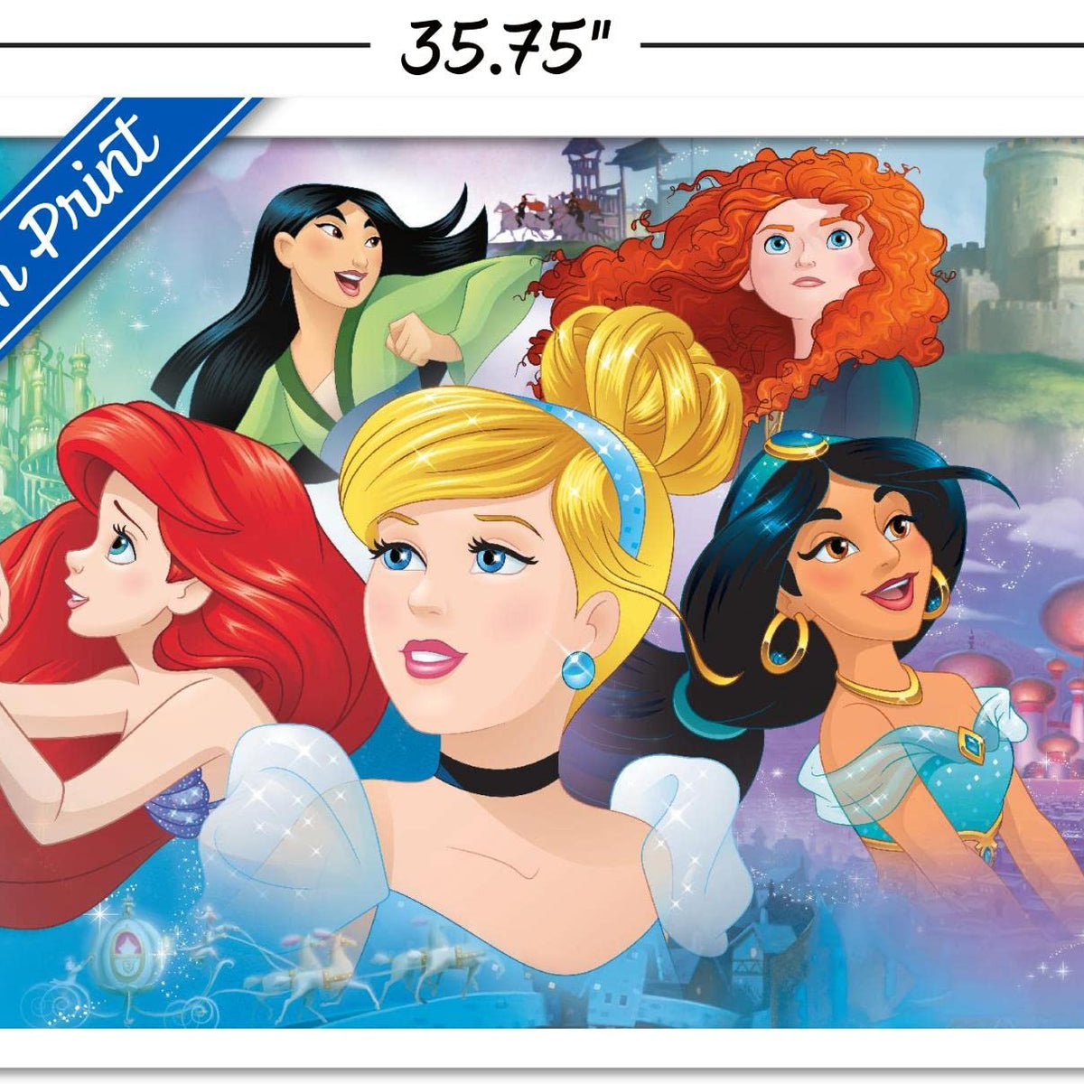 Trends International Disney Princess - Gaze Wall Poster, 22.37'' X 34 ...