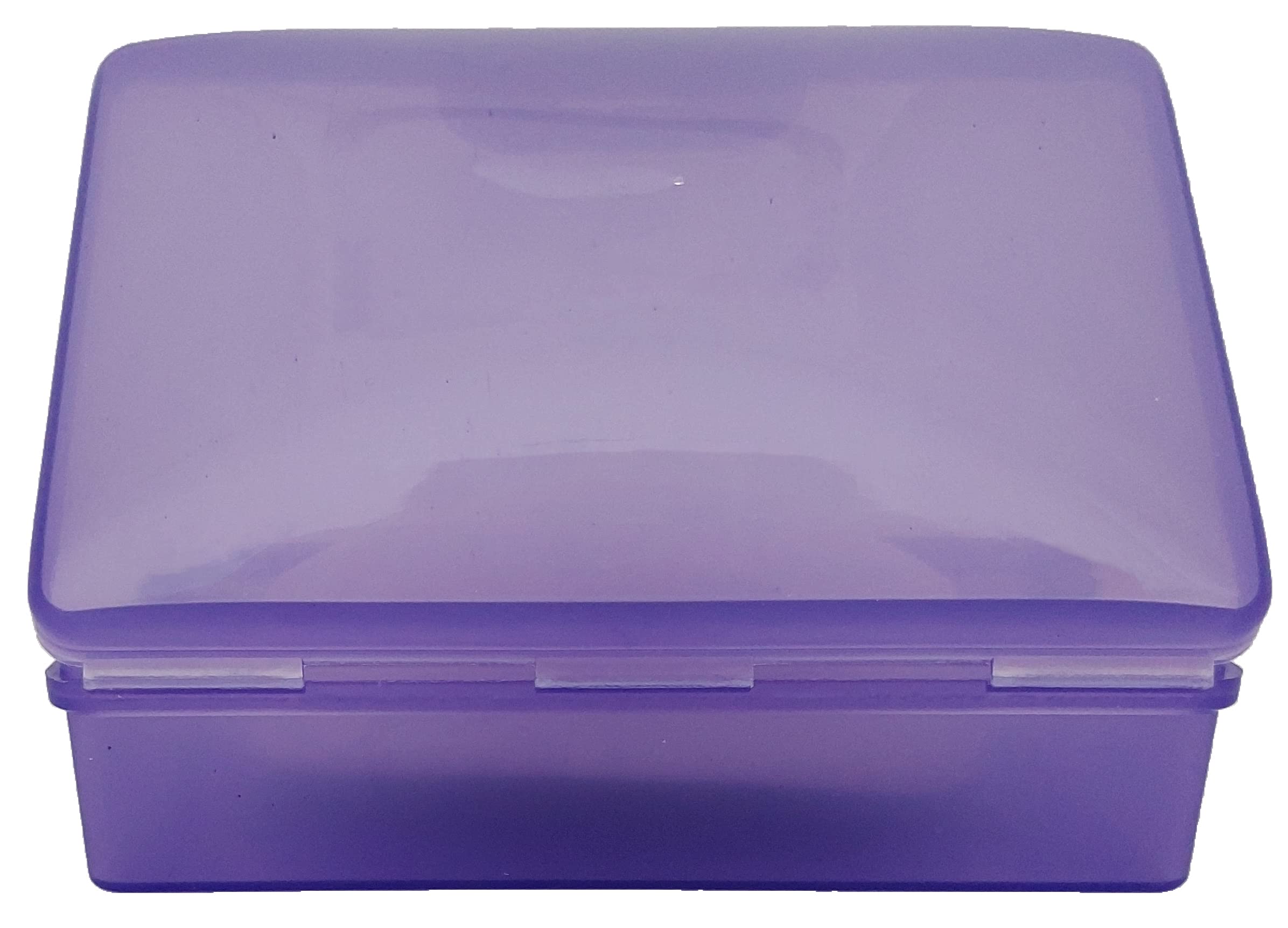 American Comb: Soap Box, 1 Purple - Made In The Usa - Soapbox With Hinged Lid And Secure Latch