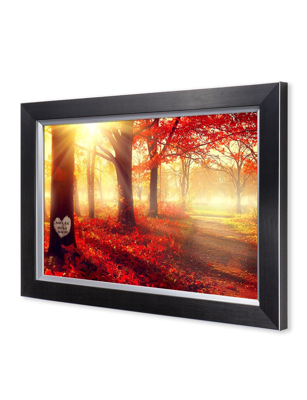 Ipic - You Are My Sunshine, Personalized Artwork With Names And Date On For Home Decor, Customized Gift For Anniversary,Wedding,