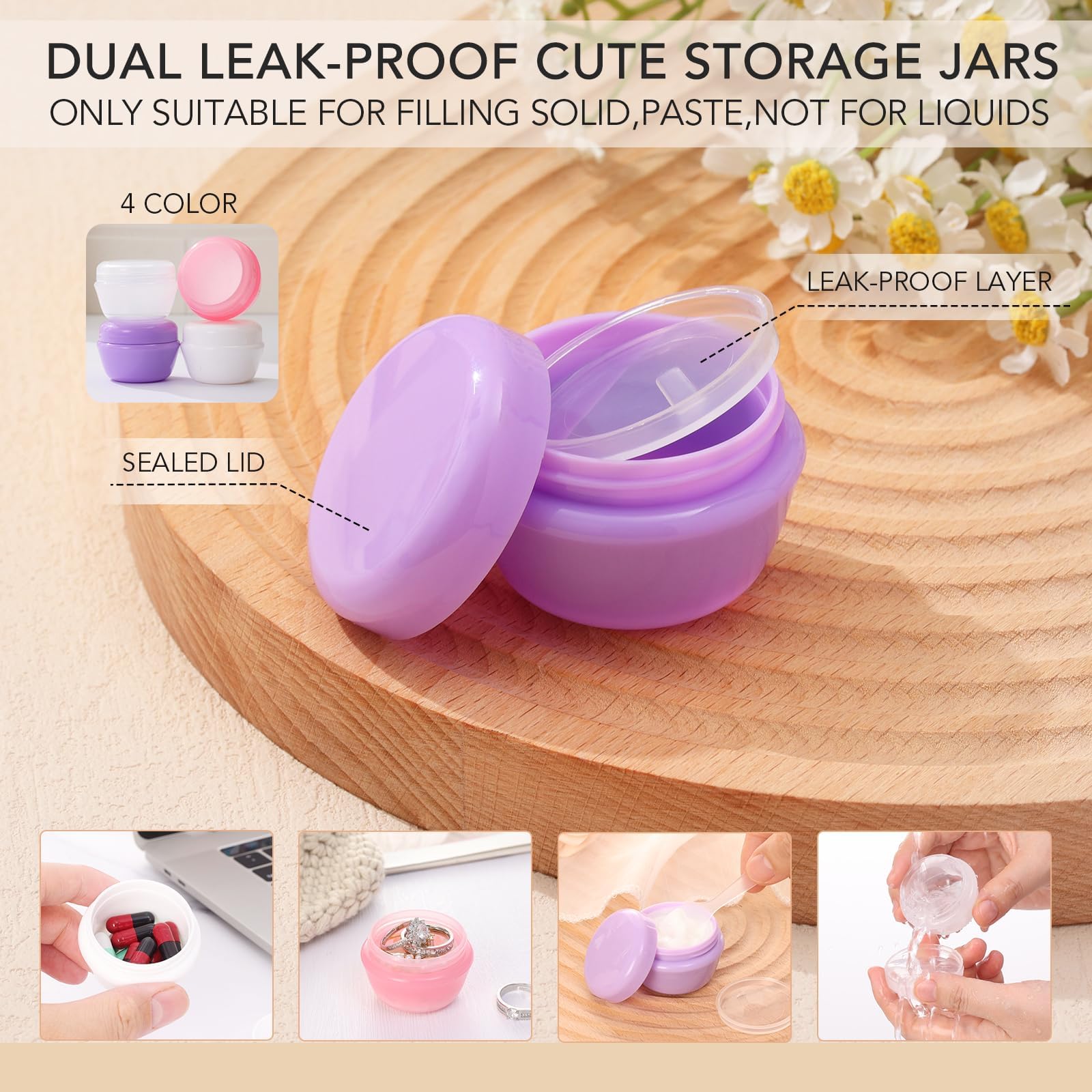 Muslish 21 Pack Travel Bottles For Toiletries, Leak-Proof Tsa Compliant Silicone Travel Size Containers For Shampoo And Conditio