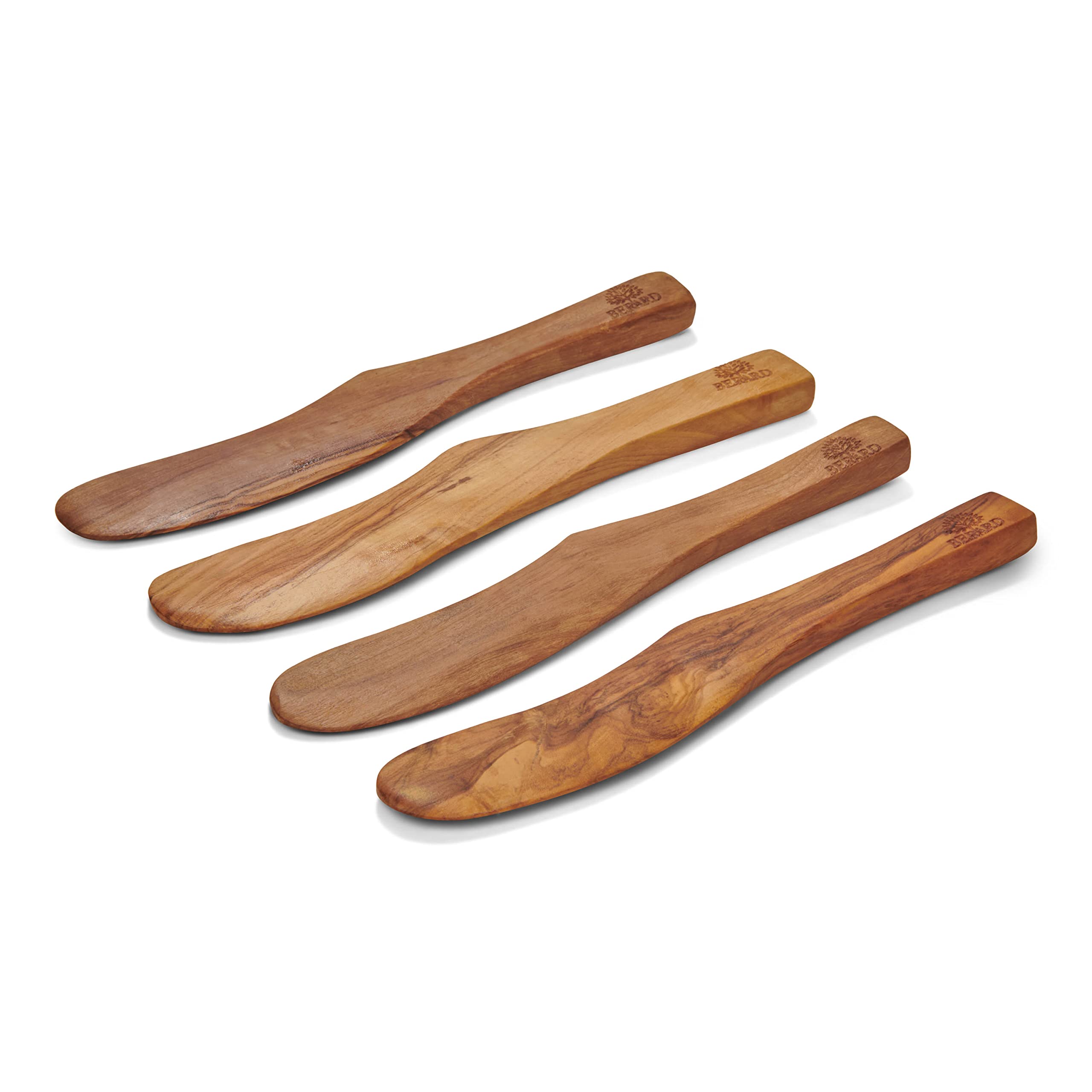 Berard Set Of 4 Olivewood, 7In /17.5Cm Spreader, Wood