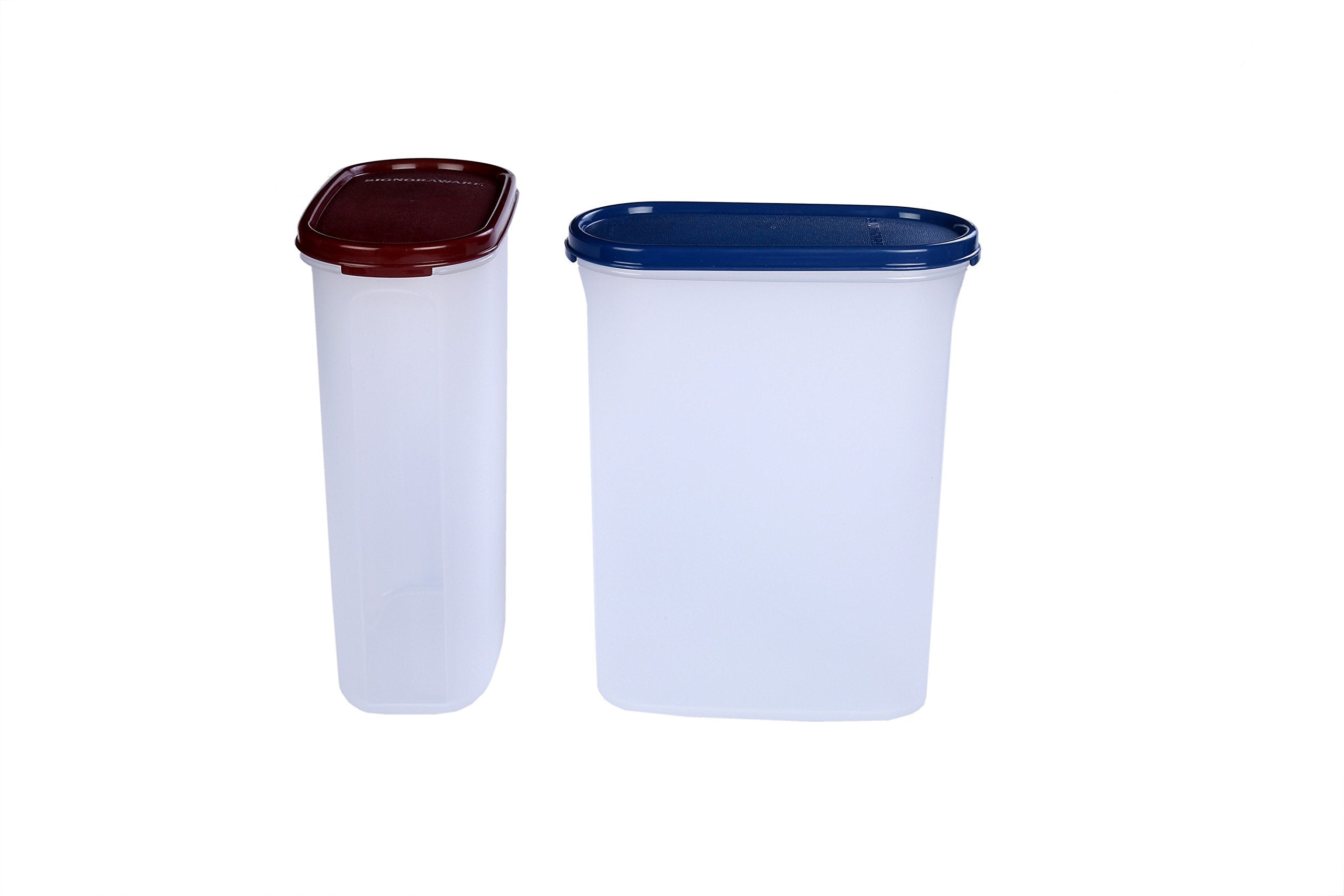 Signoraware 2.3 Litres Modular Storage Container With Lid | Food Grade Bpa-Free Plastic Jar Boxes | Freezer Microwave Safe Leak-